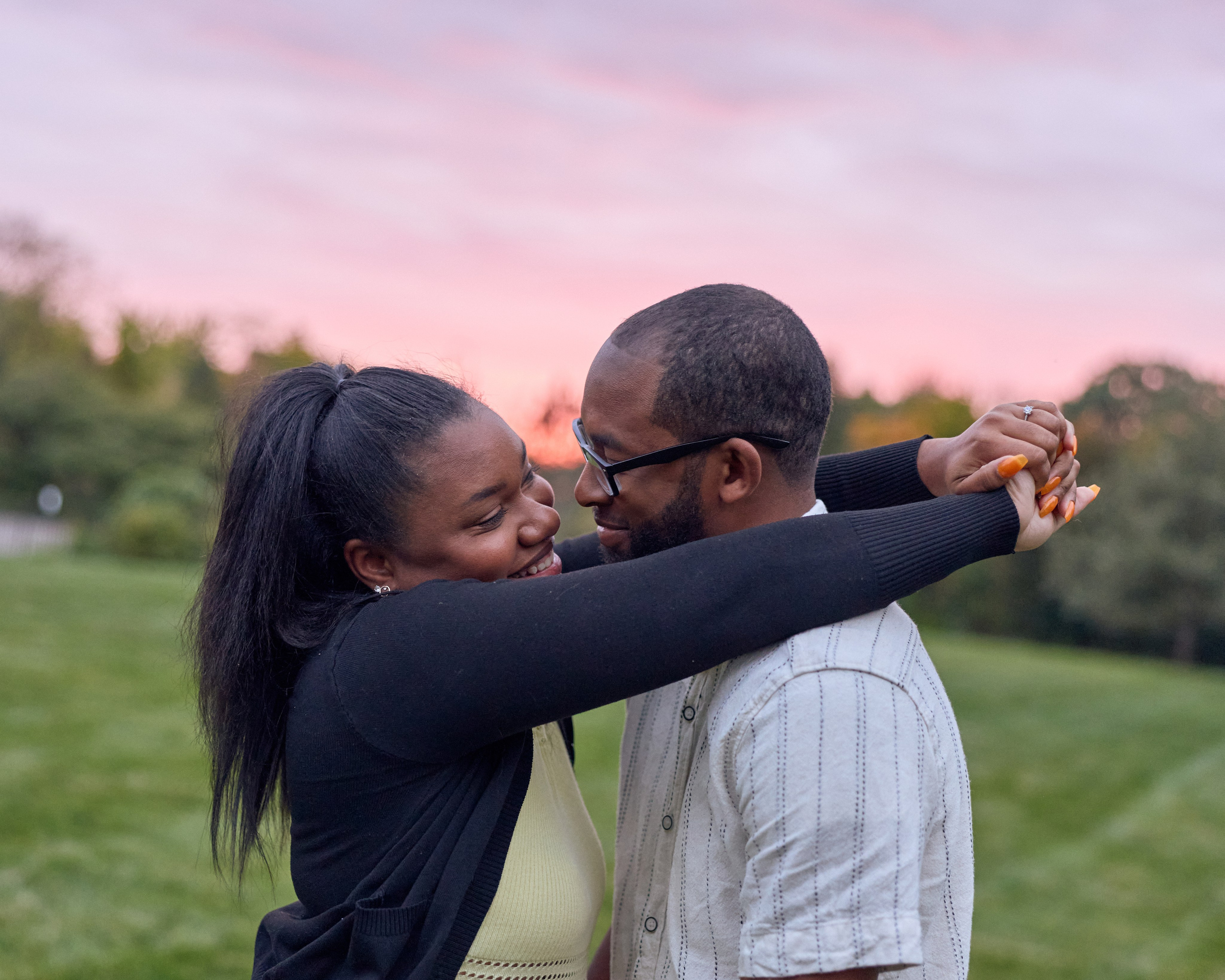 Inniswood Sunset Proposal | Columbus Ohio Photographer