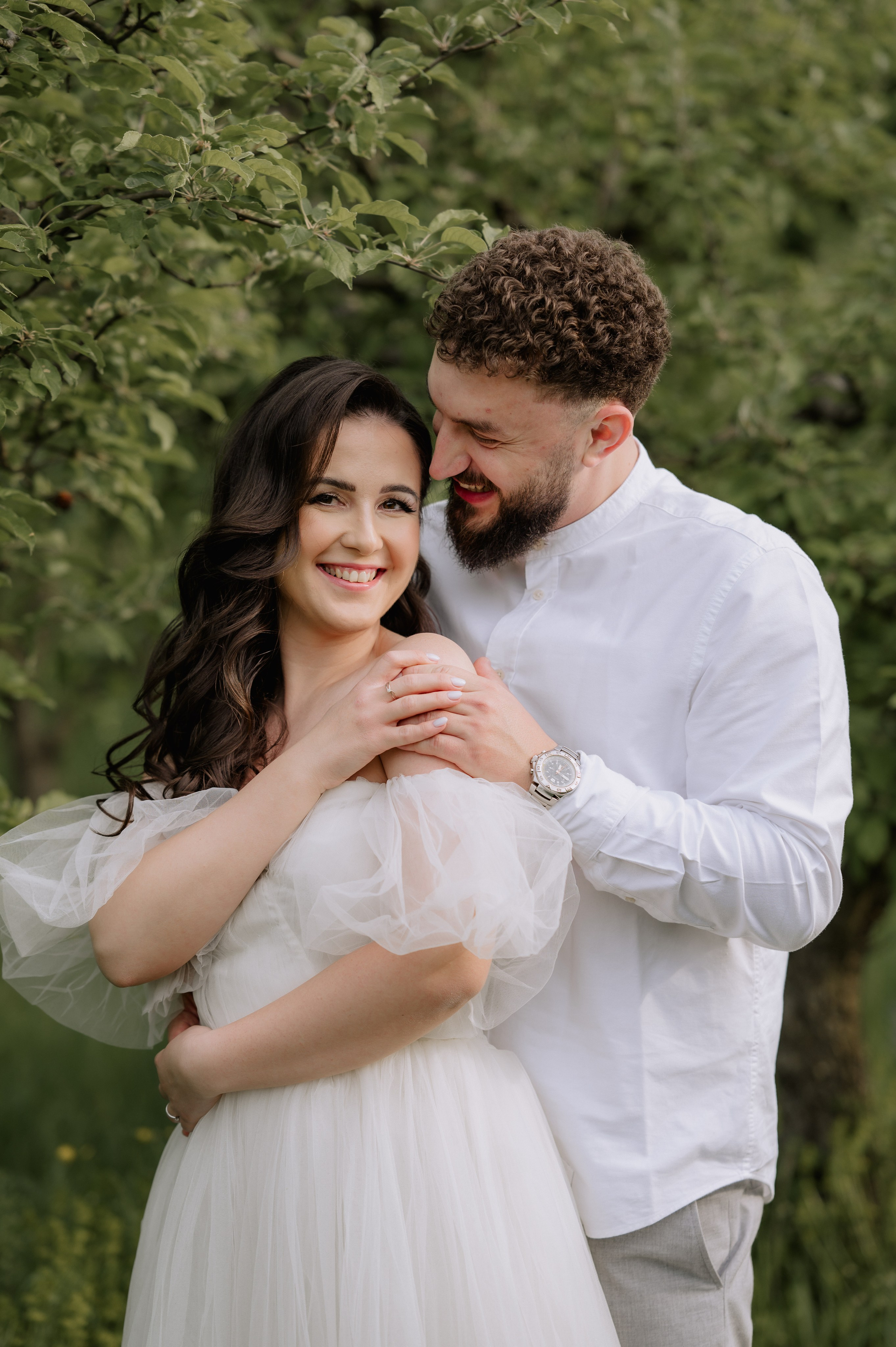 Magda + Andrei | Lovers in the garden. Proud Vision Weddings | Wedding Photography & Film — Servicii profesionale Foto Video Nunta Iasi
