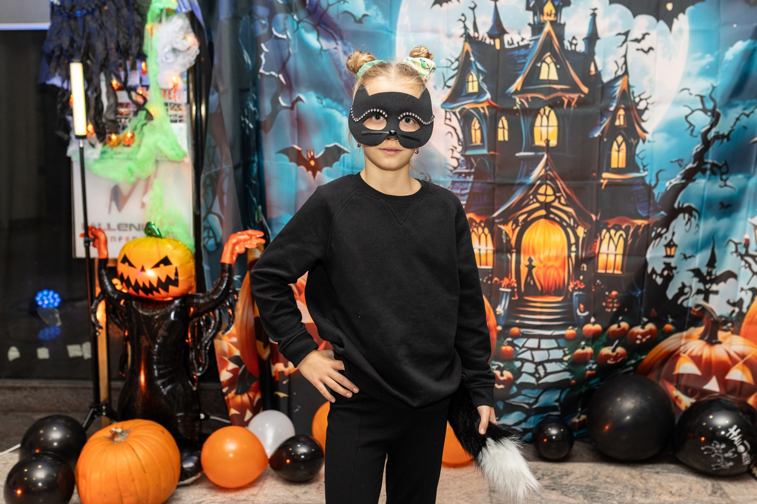 Leo dance studio Helloween 2025. Семейный и детский фотограф в Варшаве Мила Бобровская