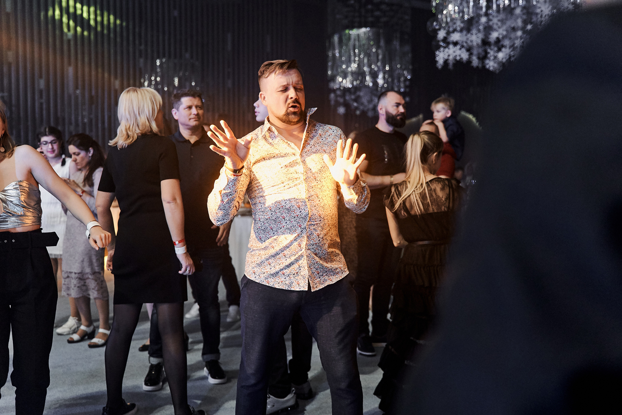 New Year party. Professional Wedding and event photographer USA New York