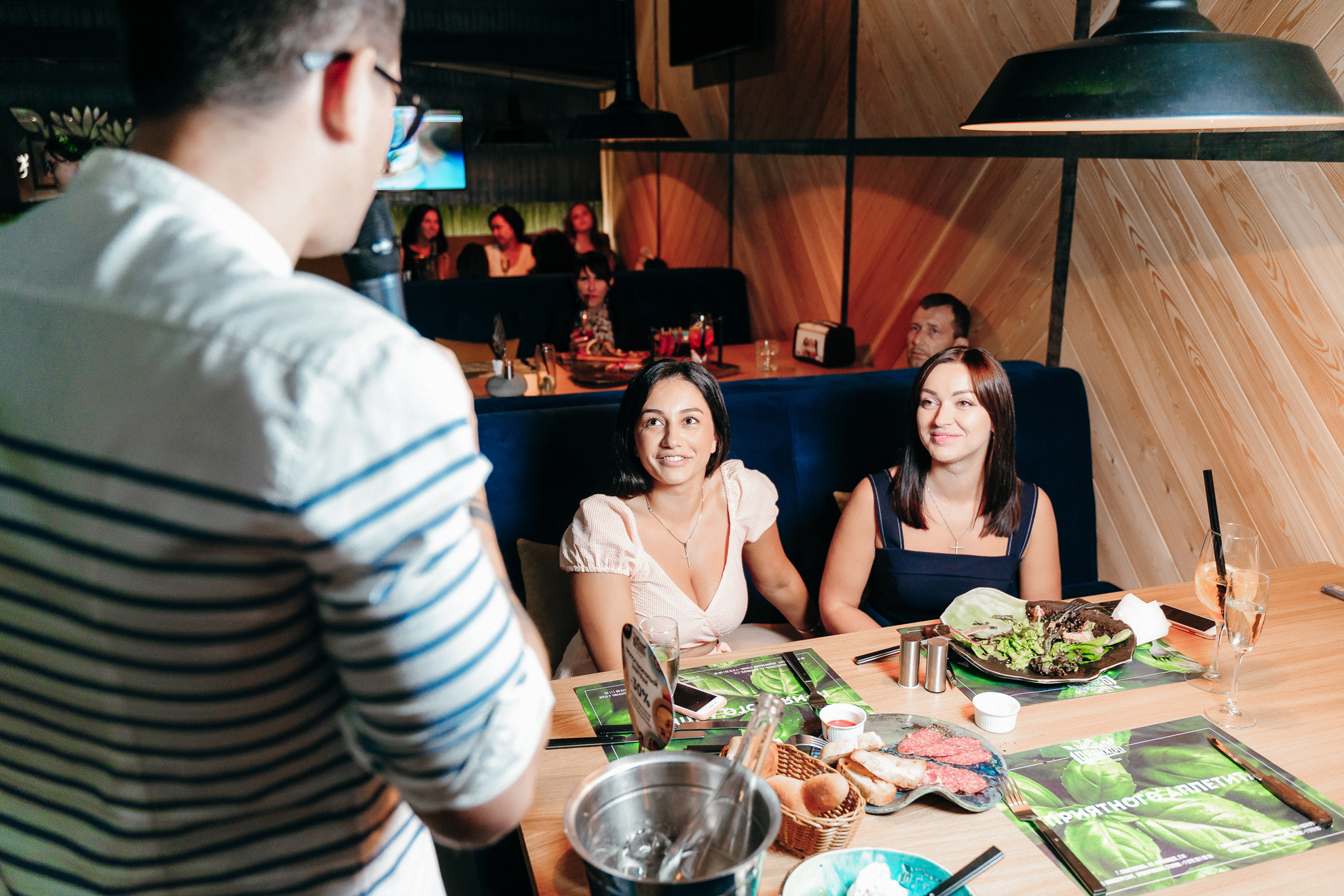 Restaurant opening. Professional Wedding and event photographer USA New York