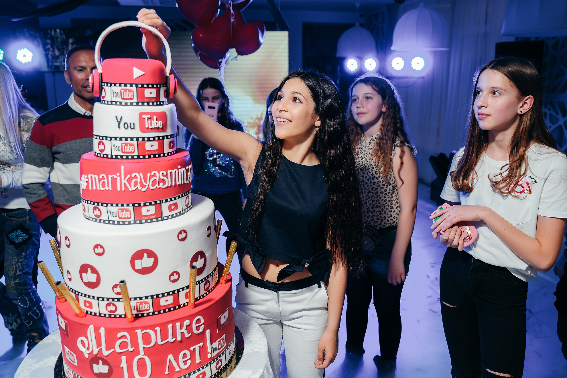YouTube Birthday party. Professional Wedding and event photographer USA New York