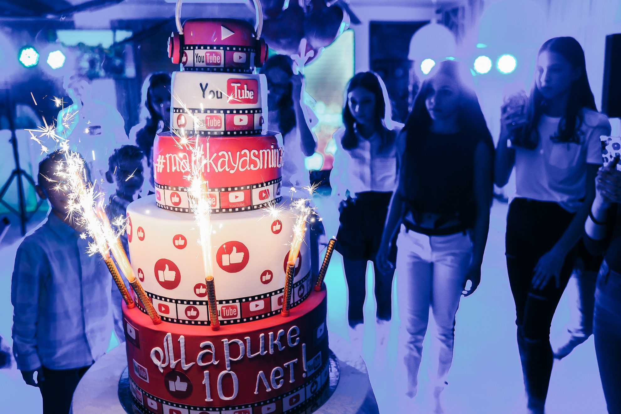 YouTube Birthday party. Professional Wedding and event photographer USA New York