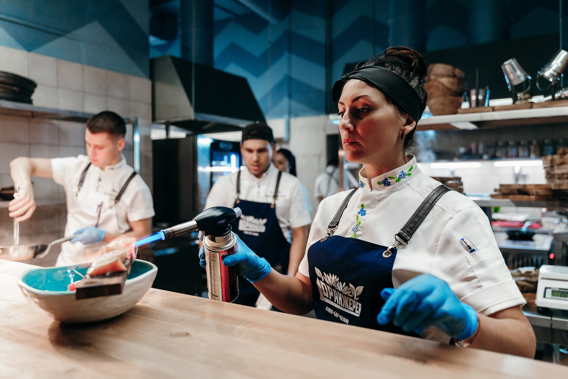 Restaurant opening. Professional Wedding and event photographer USA New York