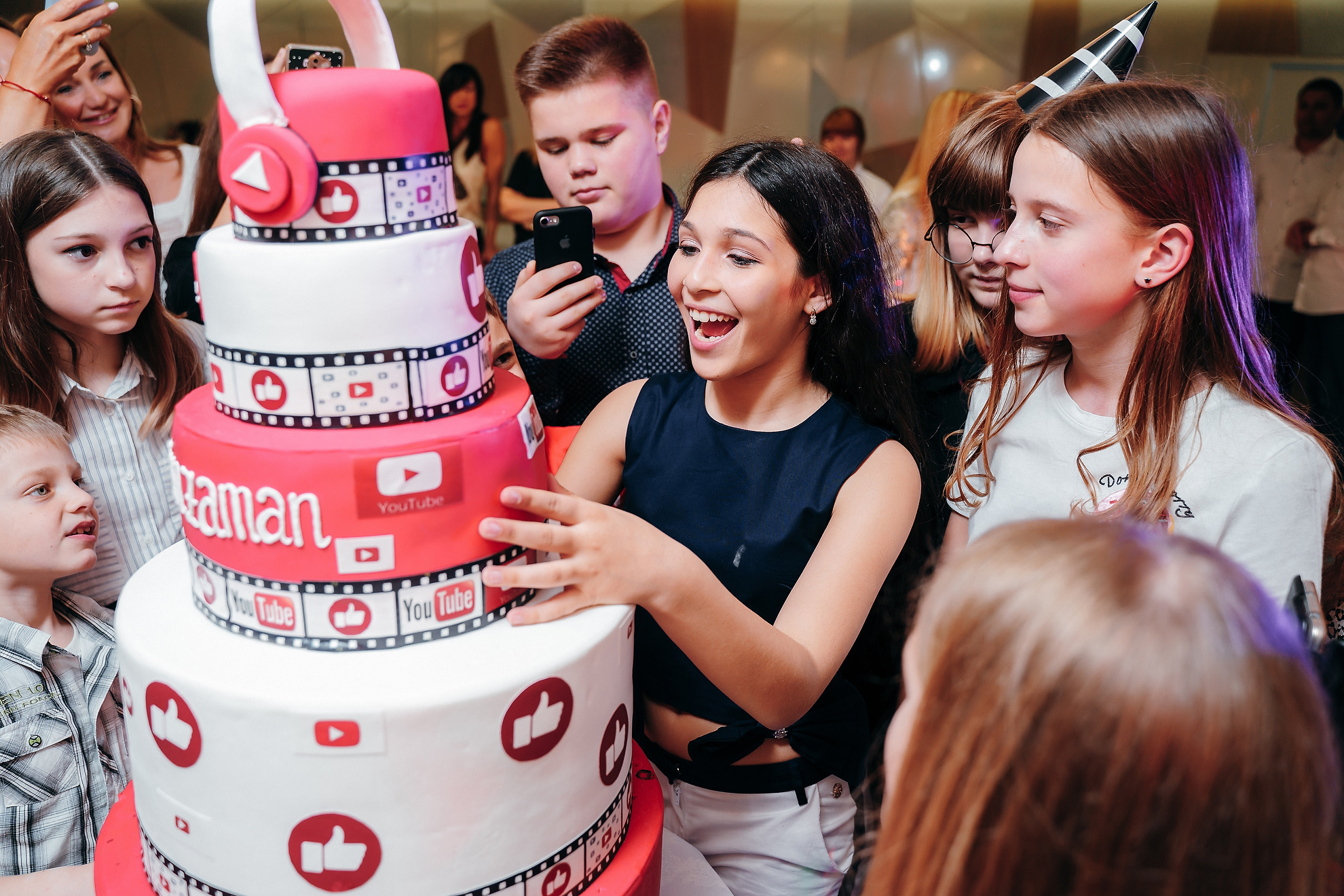 YouTube Birthday party. Professional Wedding and event photographer USA New York