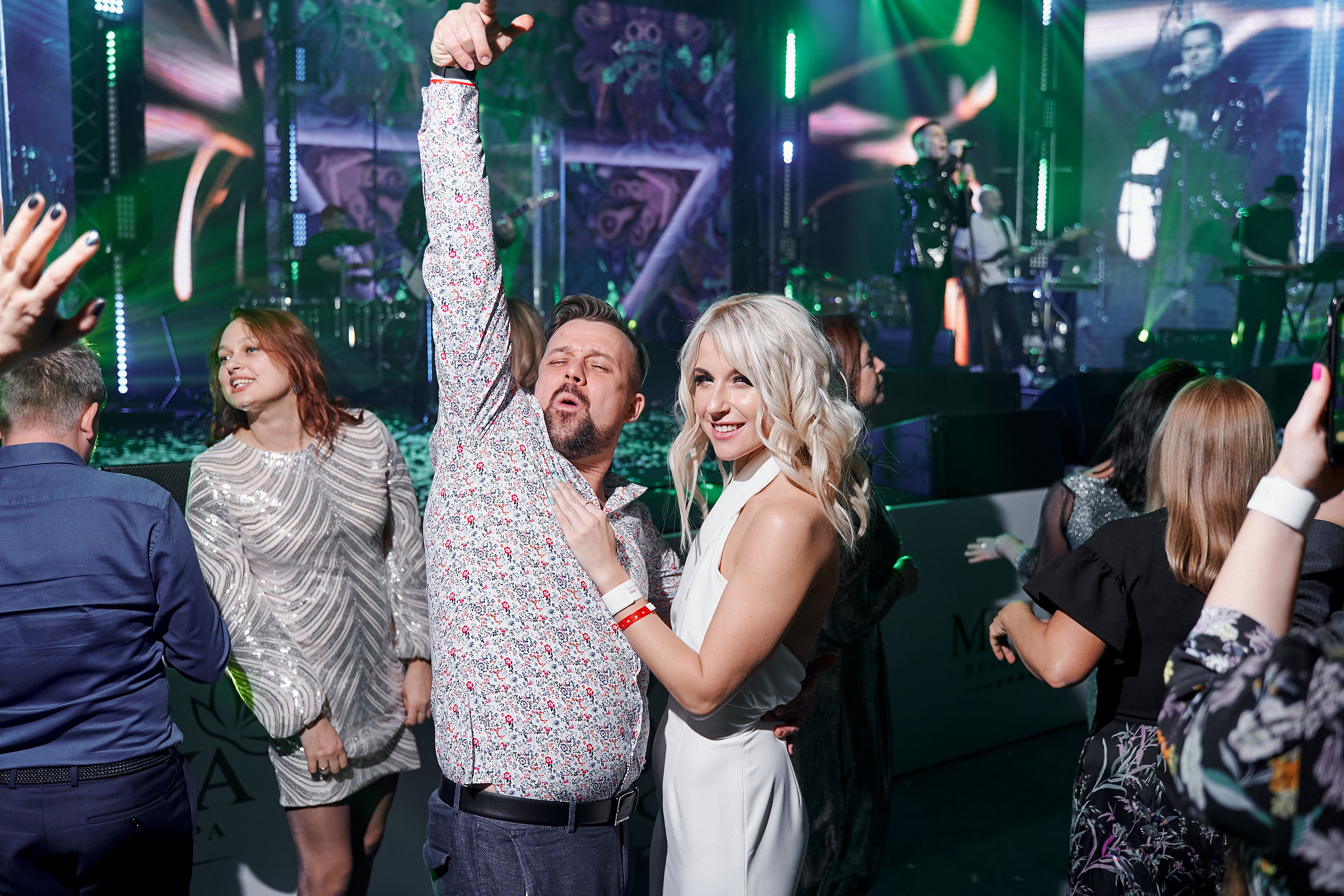 New Year party. Professional Wedding and event photographer USA New York