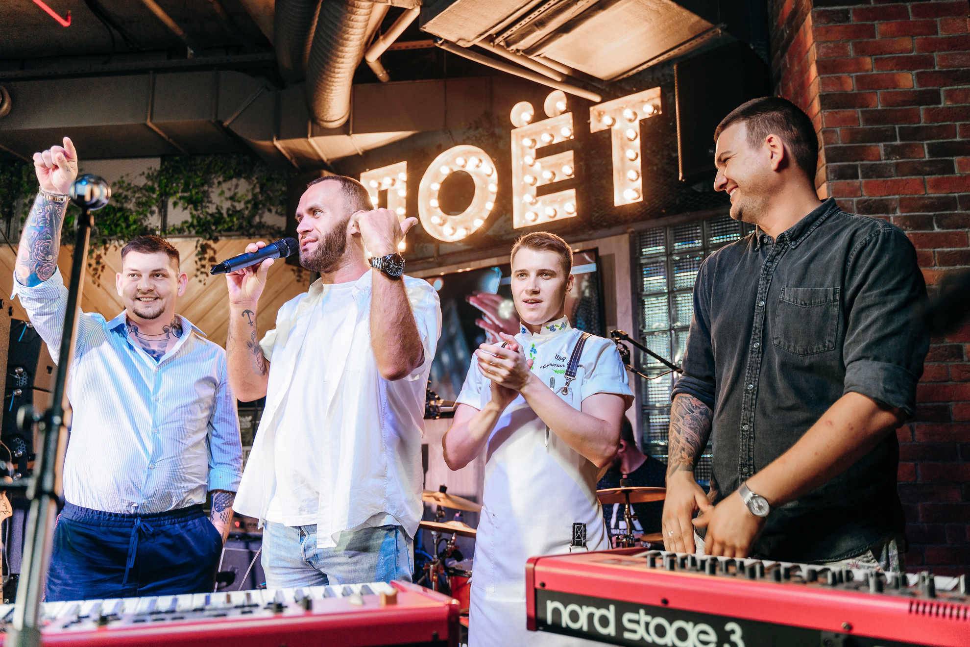 Restaurant opening. Professional Wedding and event photographer USA New York