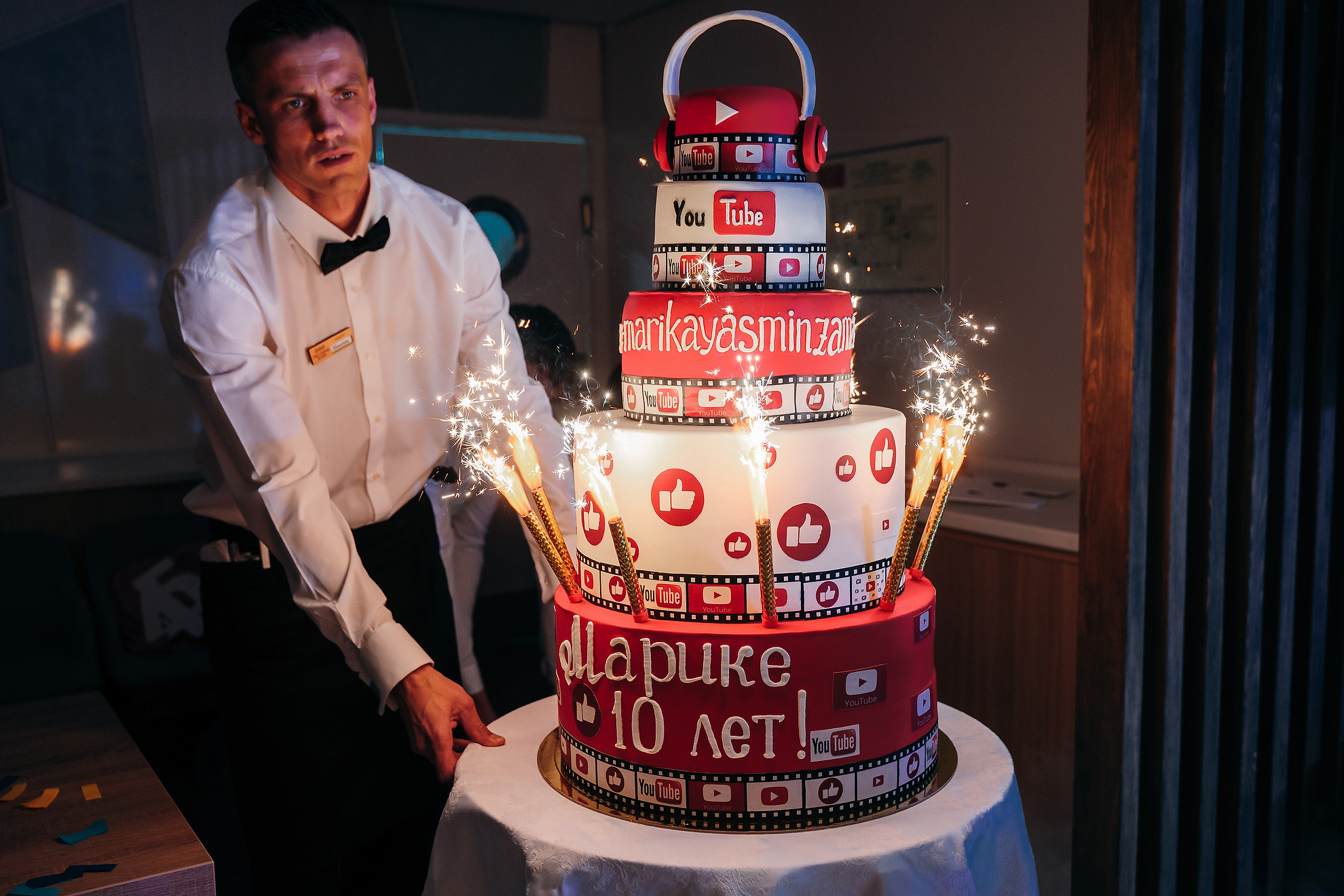 YouTube Birthday party. Professional Wedding and event photographer USA New York