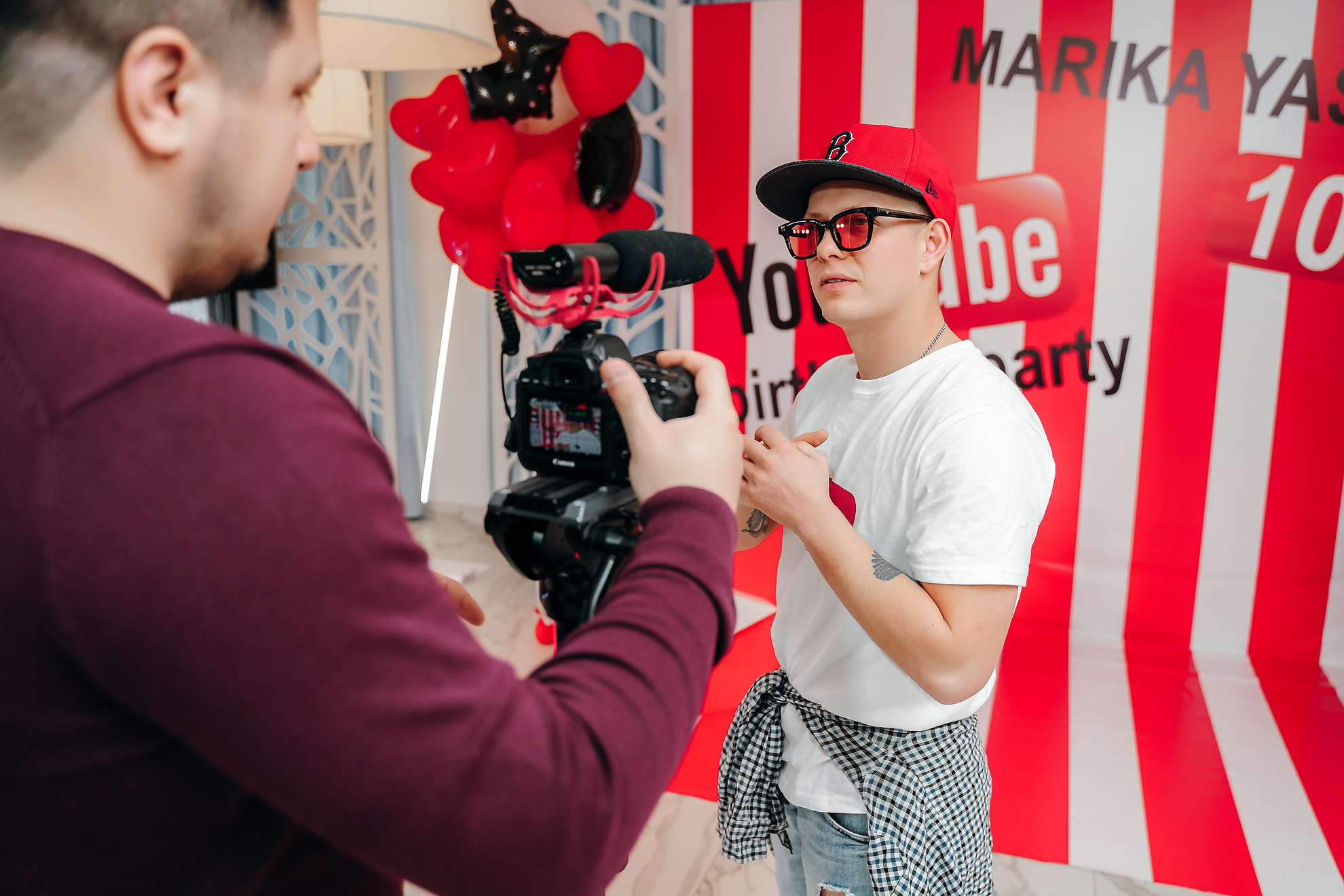 YouTube Birthday party. Professional Wedding and event photographer USA New York