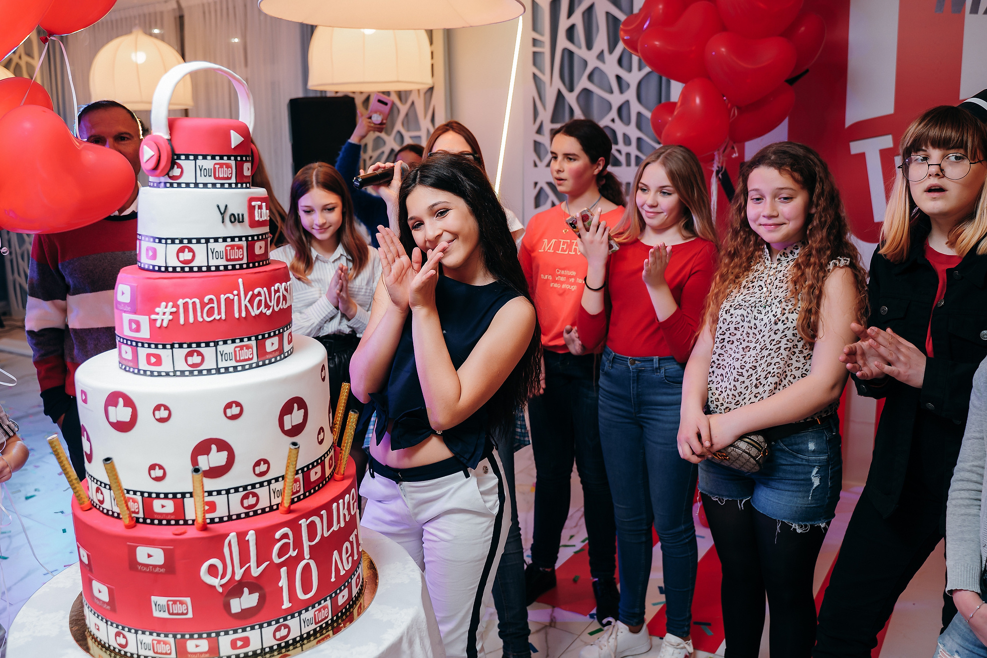 YouTube Birthday party. Professional Wedding and event photographer USA New York