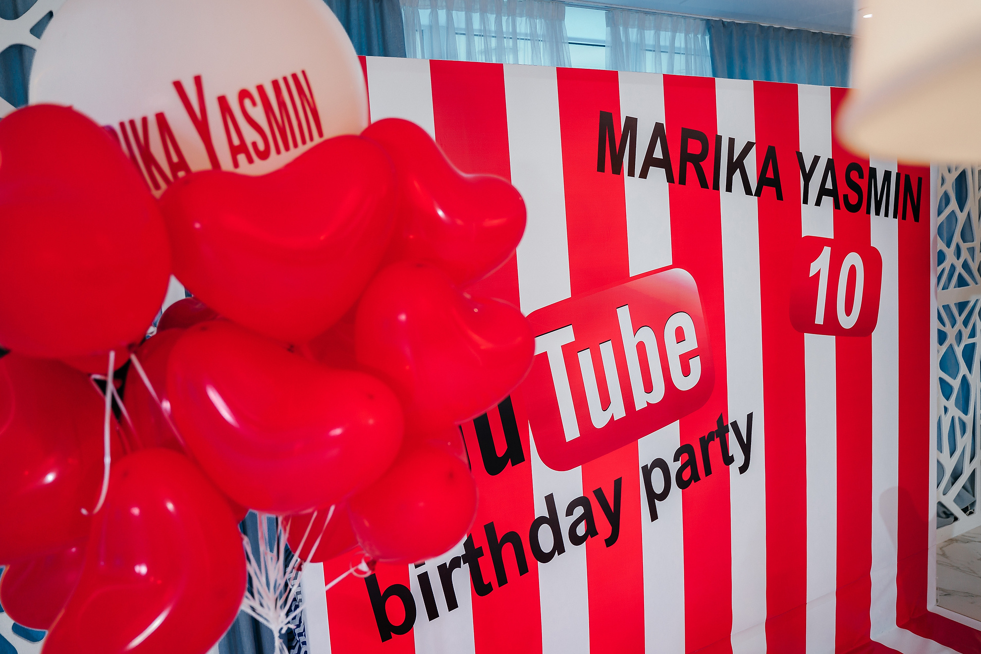 YouTube Birthday party. Professional Wedding and event photographer USA New York