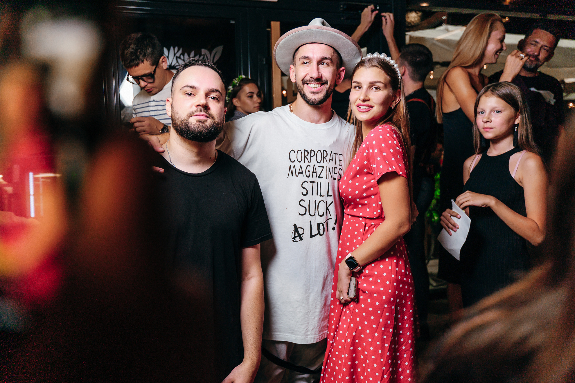 Restaurant opening. Professional Wedding and event photographer USA New York