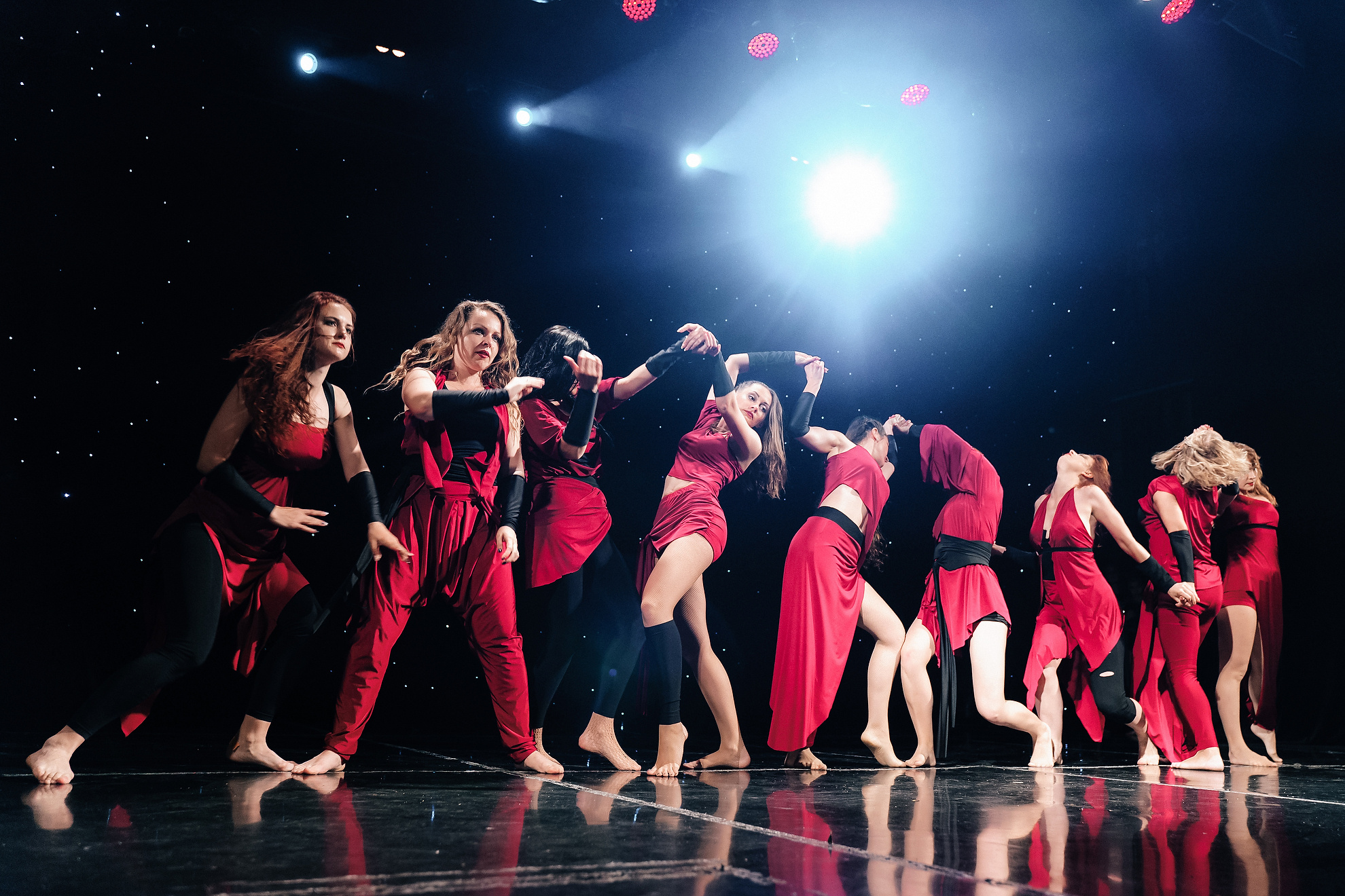 Dancing show. Professional Wedding and event photographer USA New York