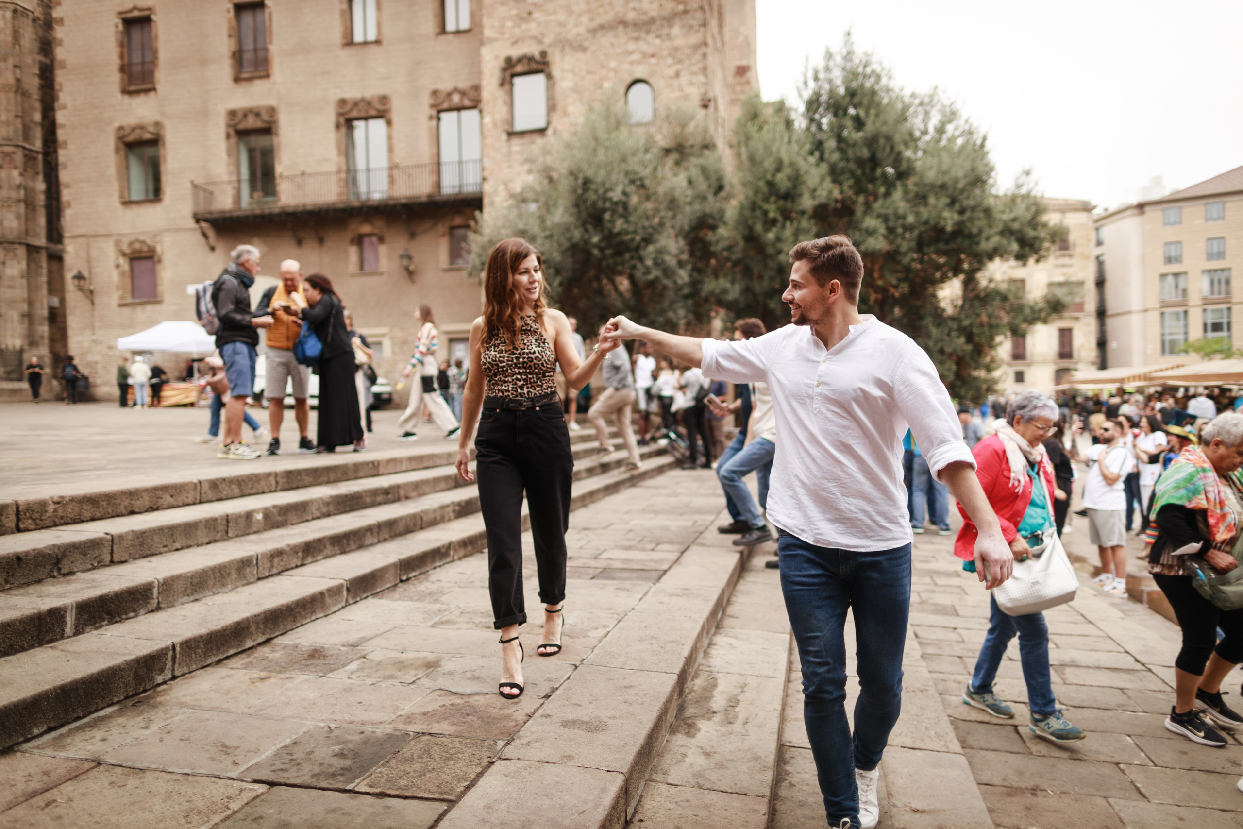 Damian i Monika. Fotograf w Barcelonie Hiszpanii Maslik Yulia