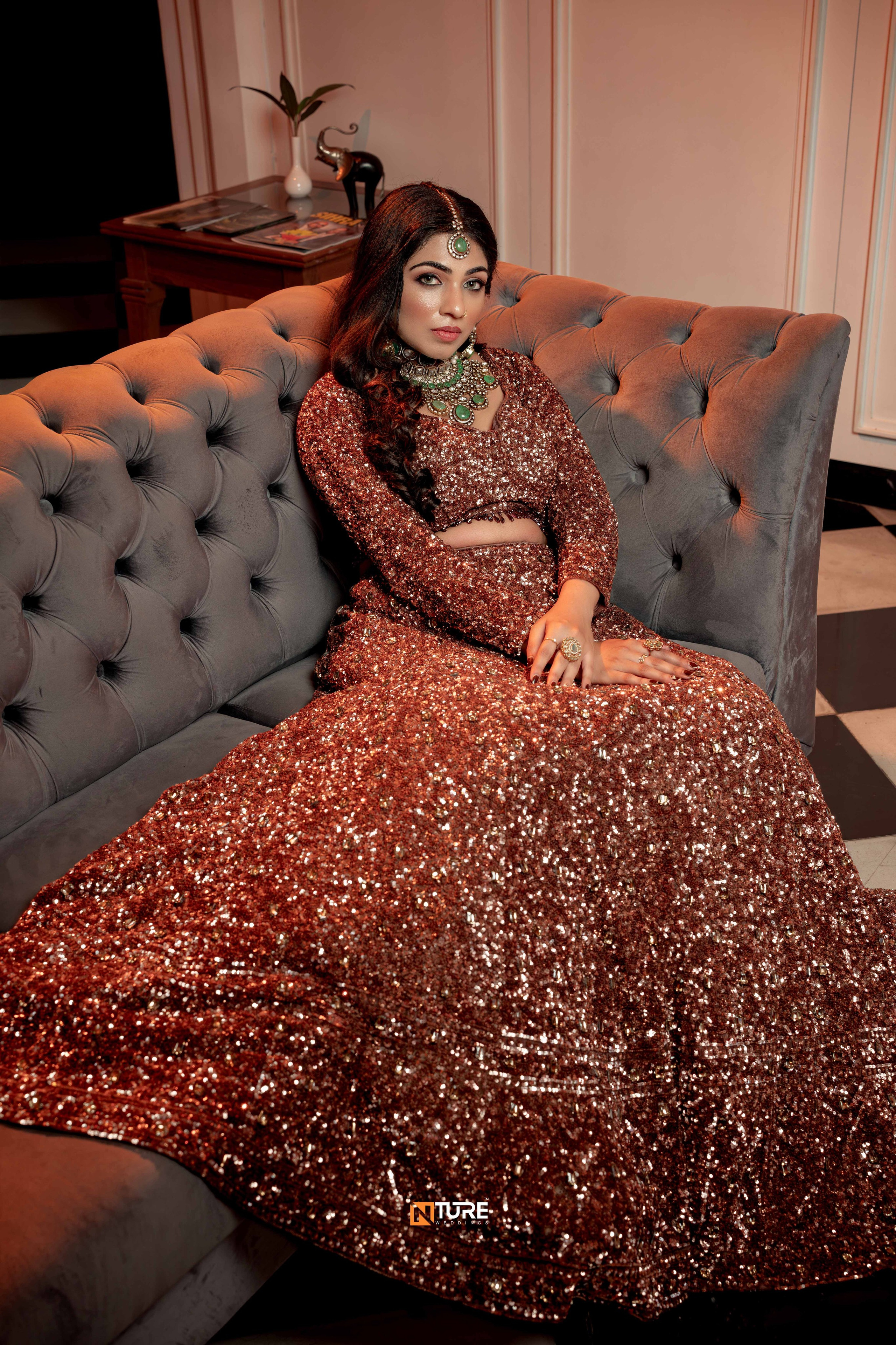 VINAYA BRIDAL SHOOT. NTURE WEDDING