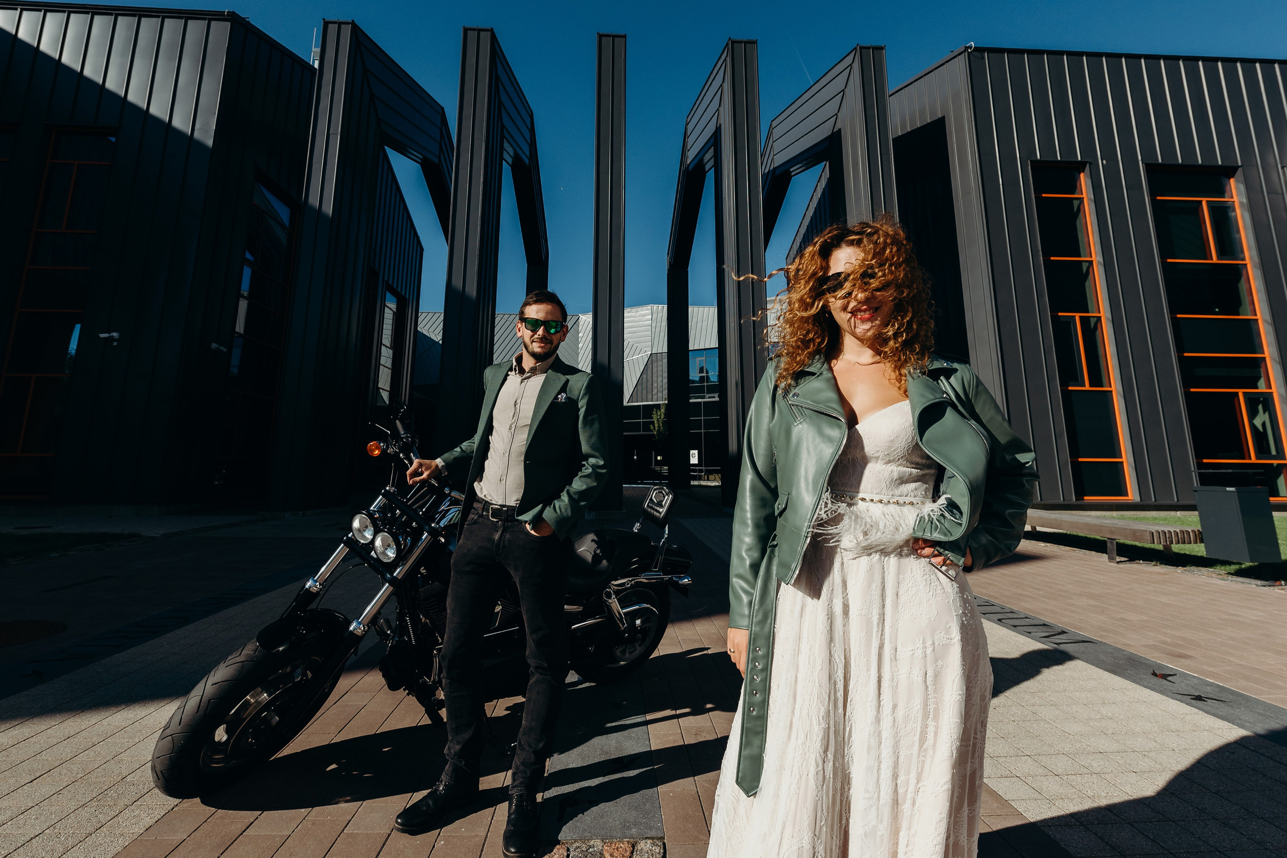 Rock'n'Bikes. Bryllupsfotograf i Oslo — Vjatseslav Lutsjnenkov