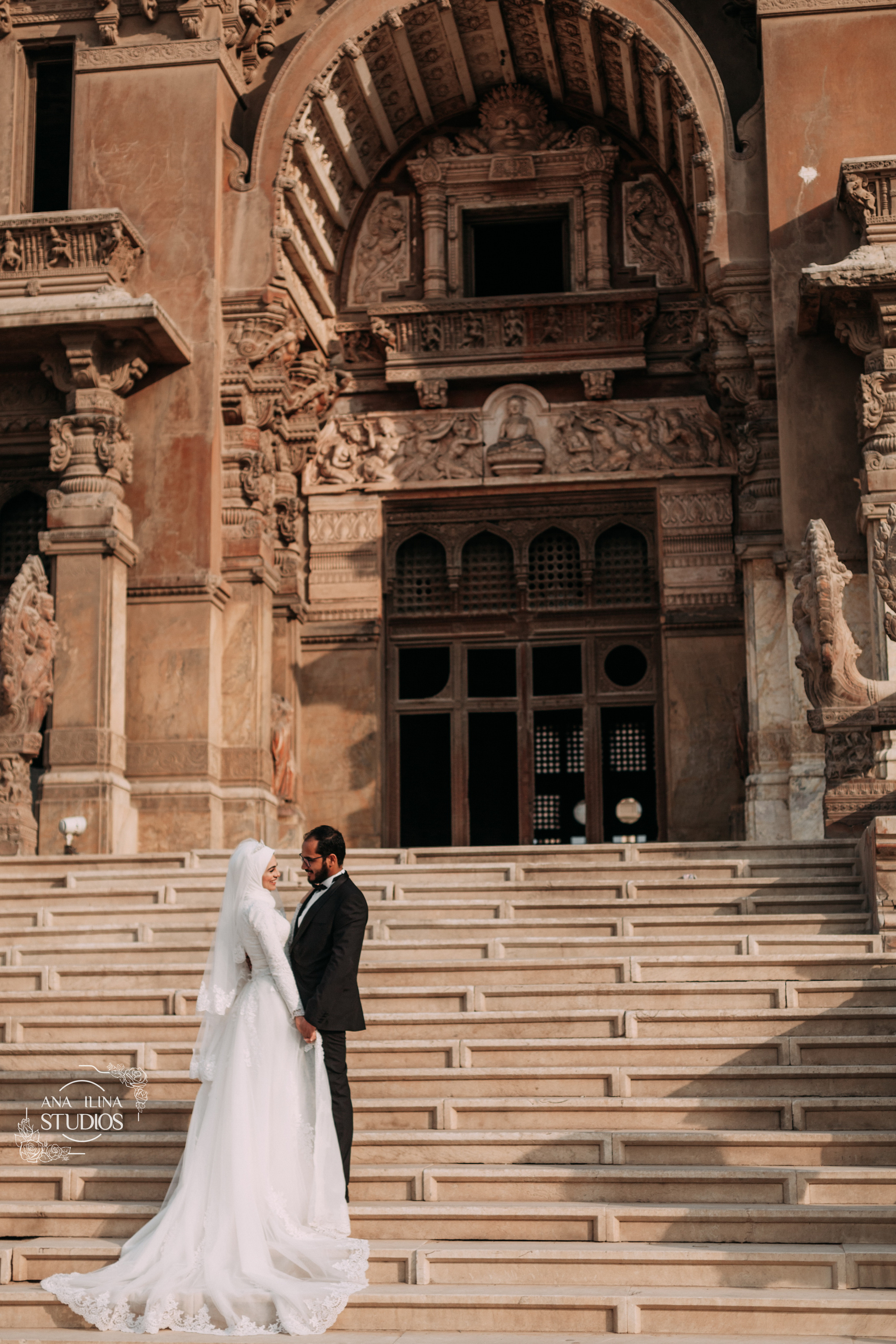 Свадебная фотопрогулка в Барон палас в Каире. Фотограф в Каире Египет Анастасия Ильина