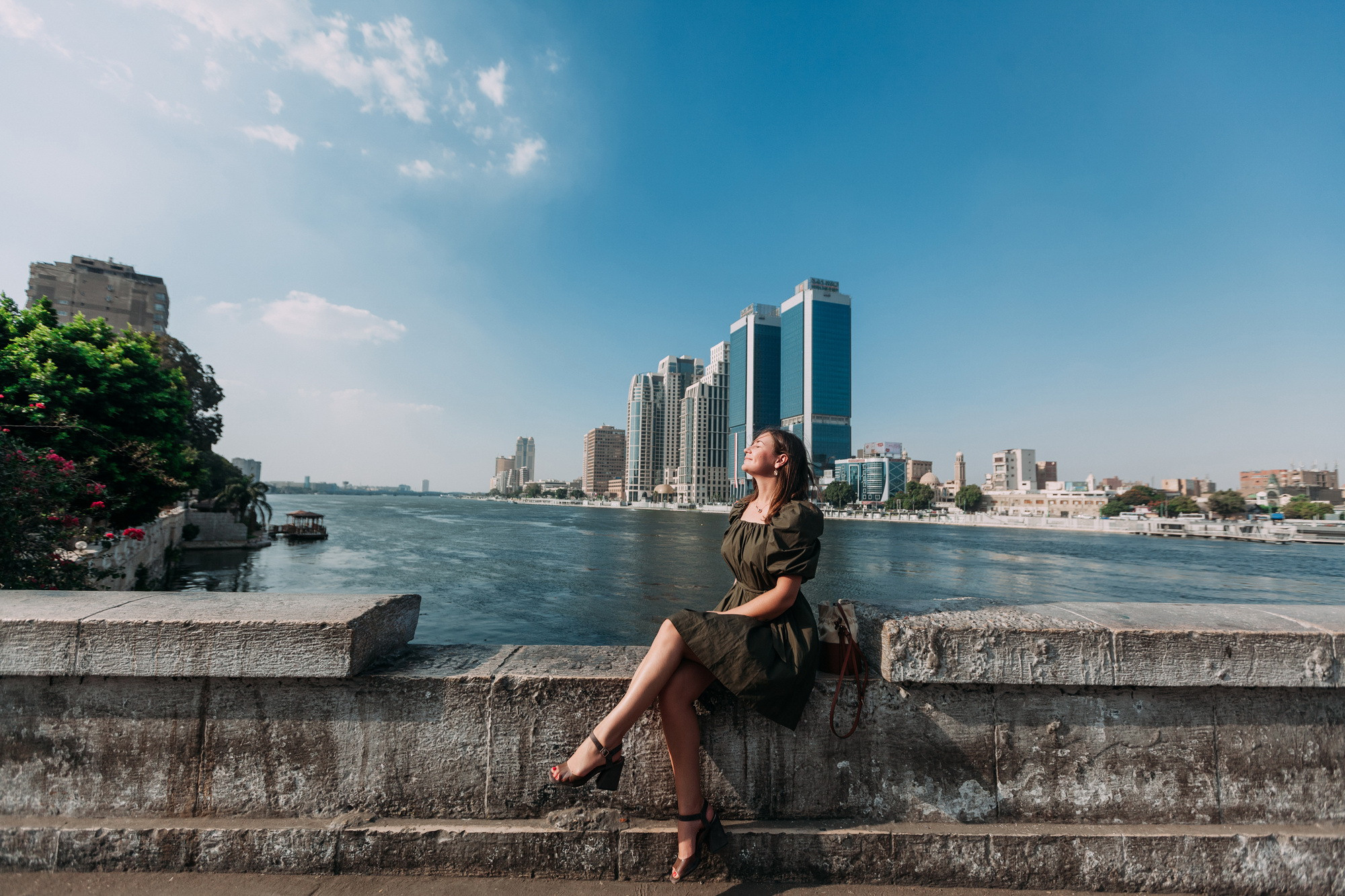 Фотосессия дома, в парке, компаунде Каира в Египте. Фотограф в Каире Египет Анастасия Ильина