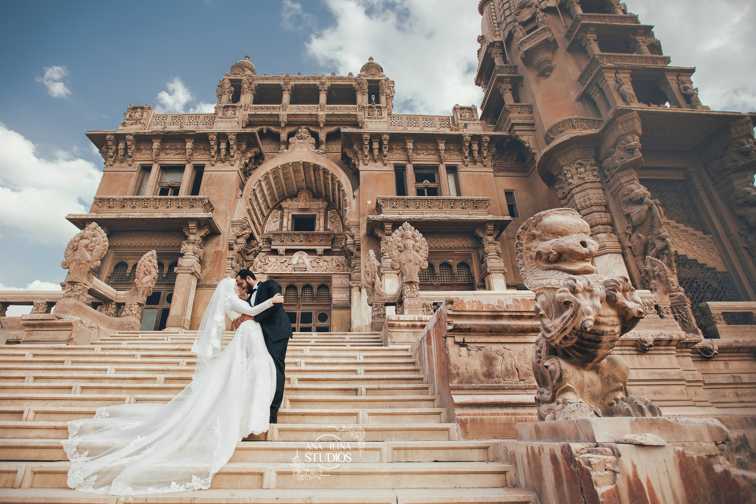 Свадебная фотопрогулка в Барон палас в Каире. Фотограф в Каире Египет Анастасия Ильина