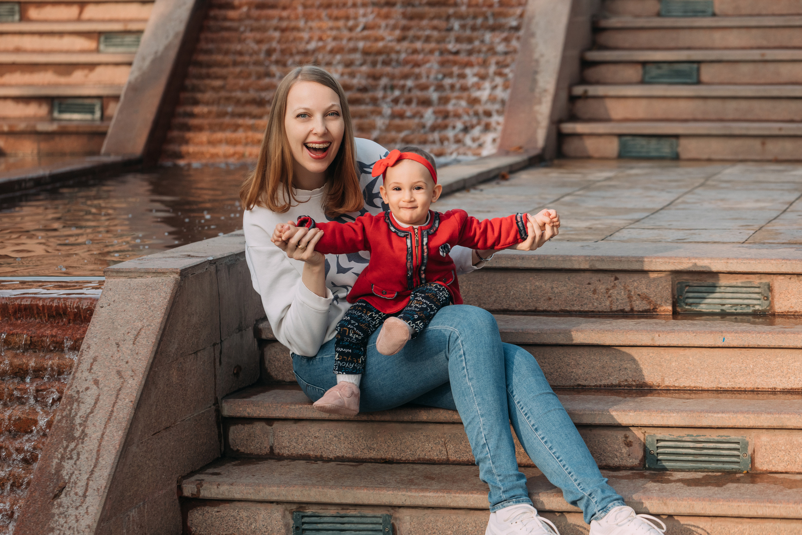Фотосессия дома, в парке, компаунде Каира в Египте. Фотограф в Каире Египет Анастасия Ильина