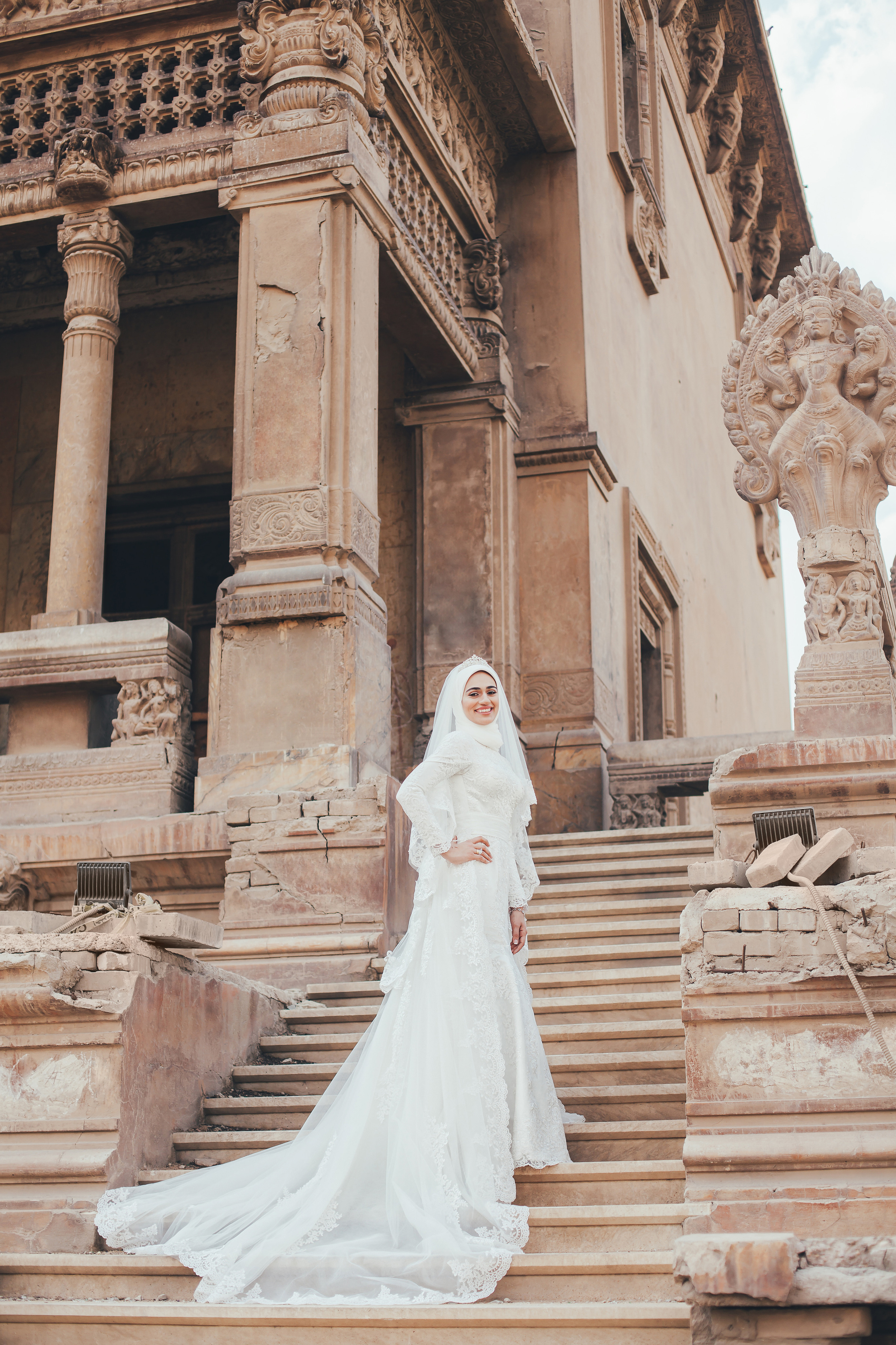 Свадебная фотопрогулка в Барон палас в Каире. Фотограф в Каире Египет Анастасия Ильина