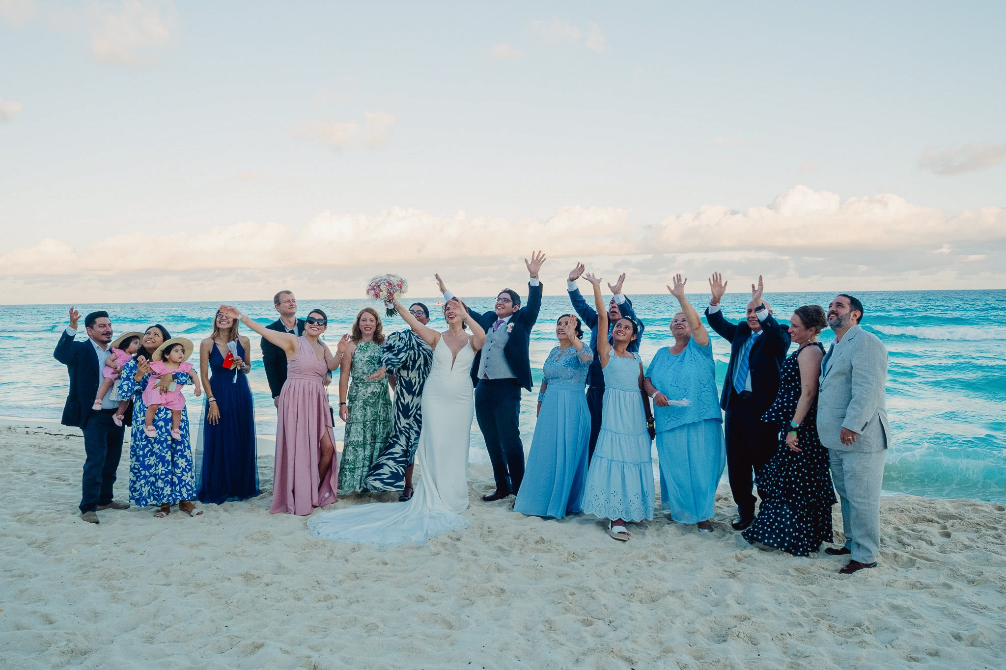 Jess & Juan / Cancun. Wedding and family photographer in Mexico City