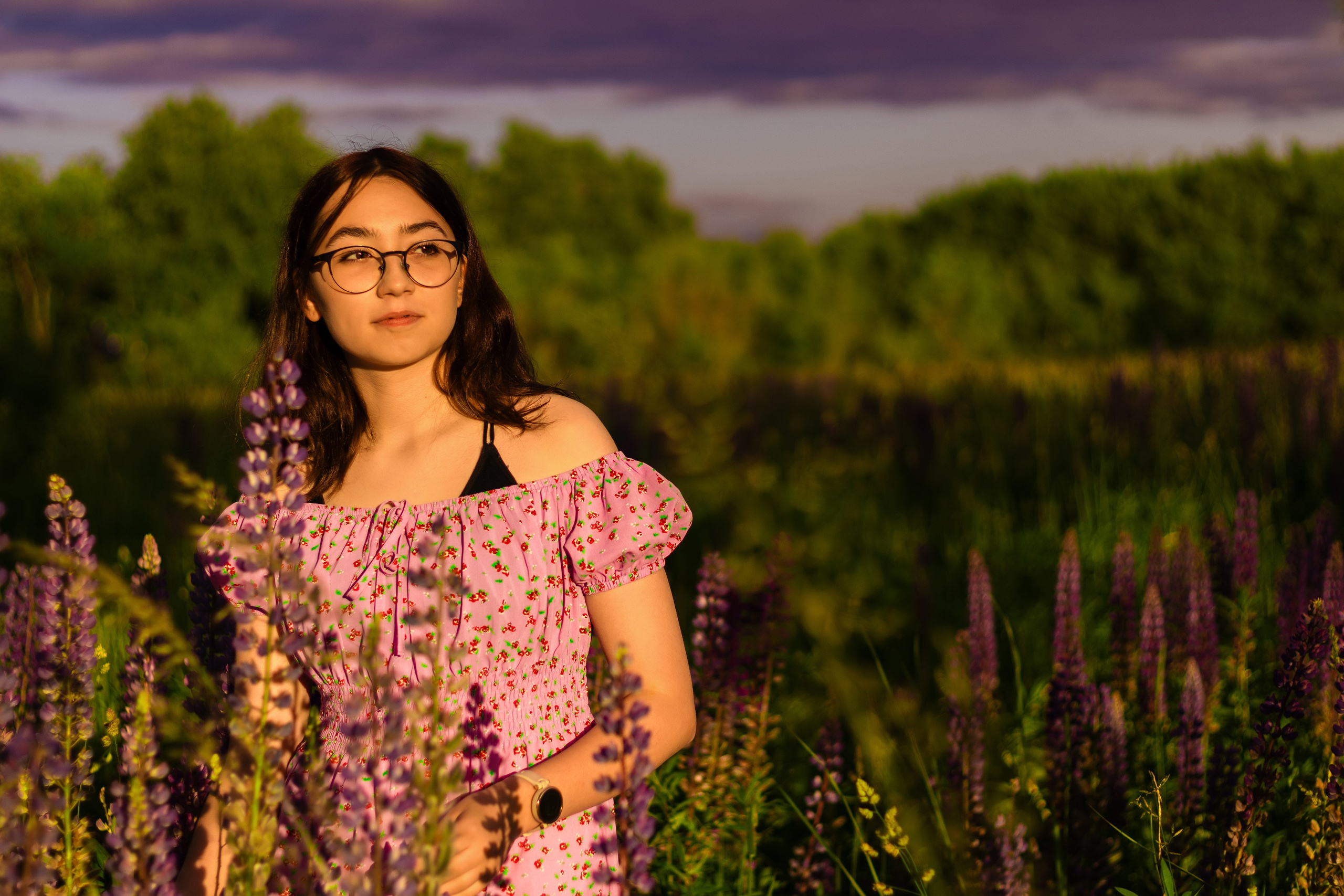 Фотосессия в люпинах. Фотограф / Даугавпилс / Ольга Антонова