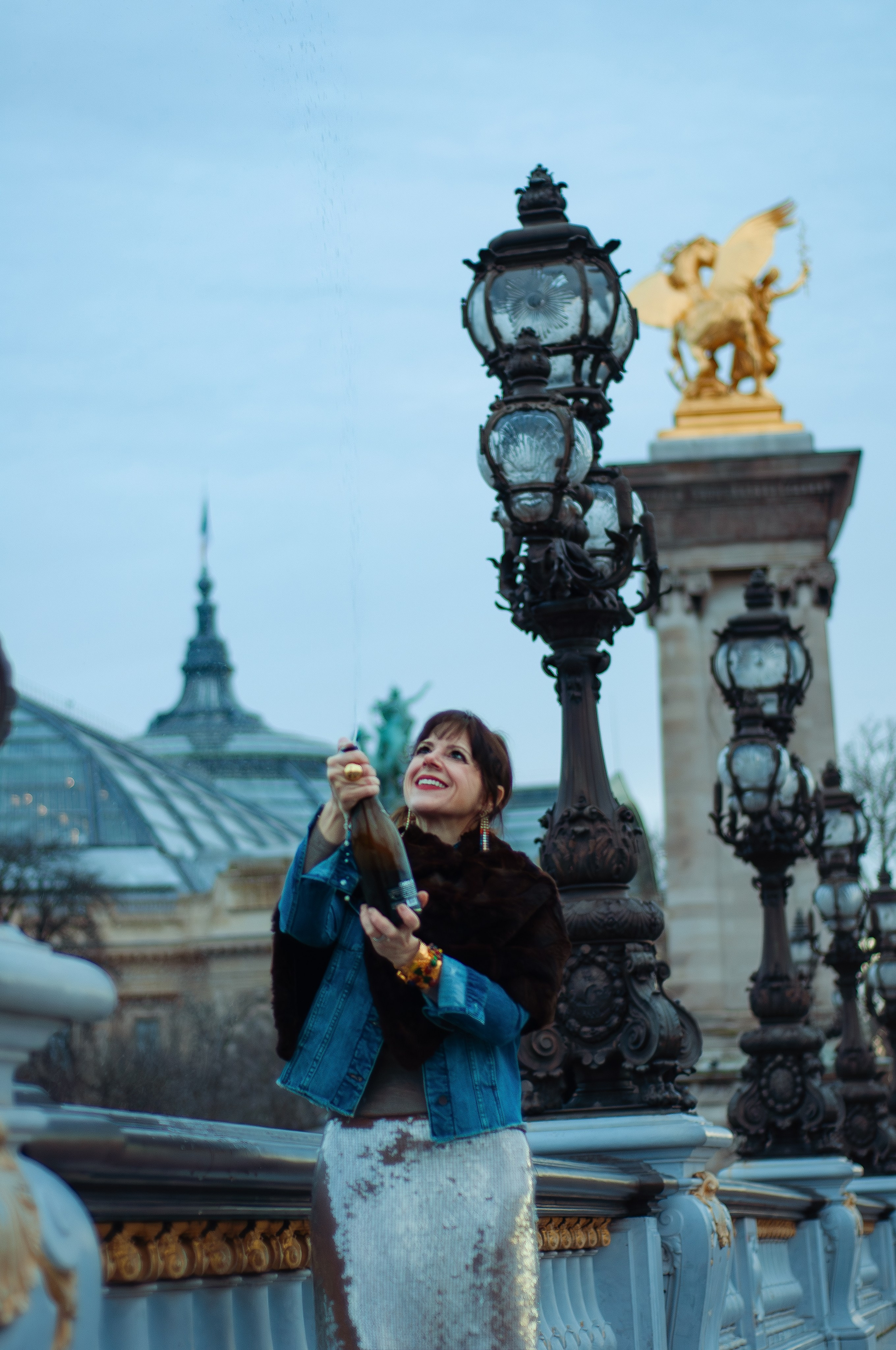 Юбилейная фотосессия в Опере. Фотограф в Париже Полина Осипова