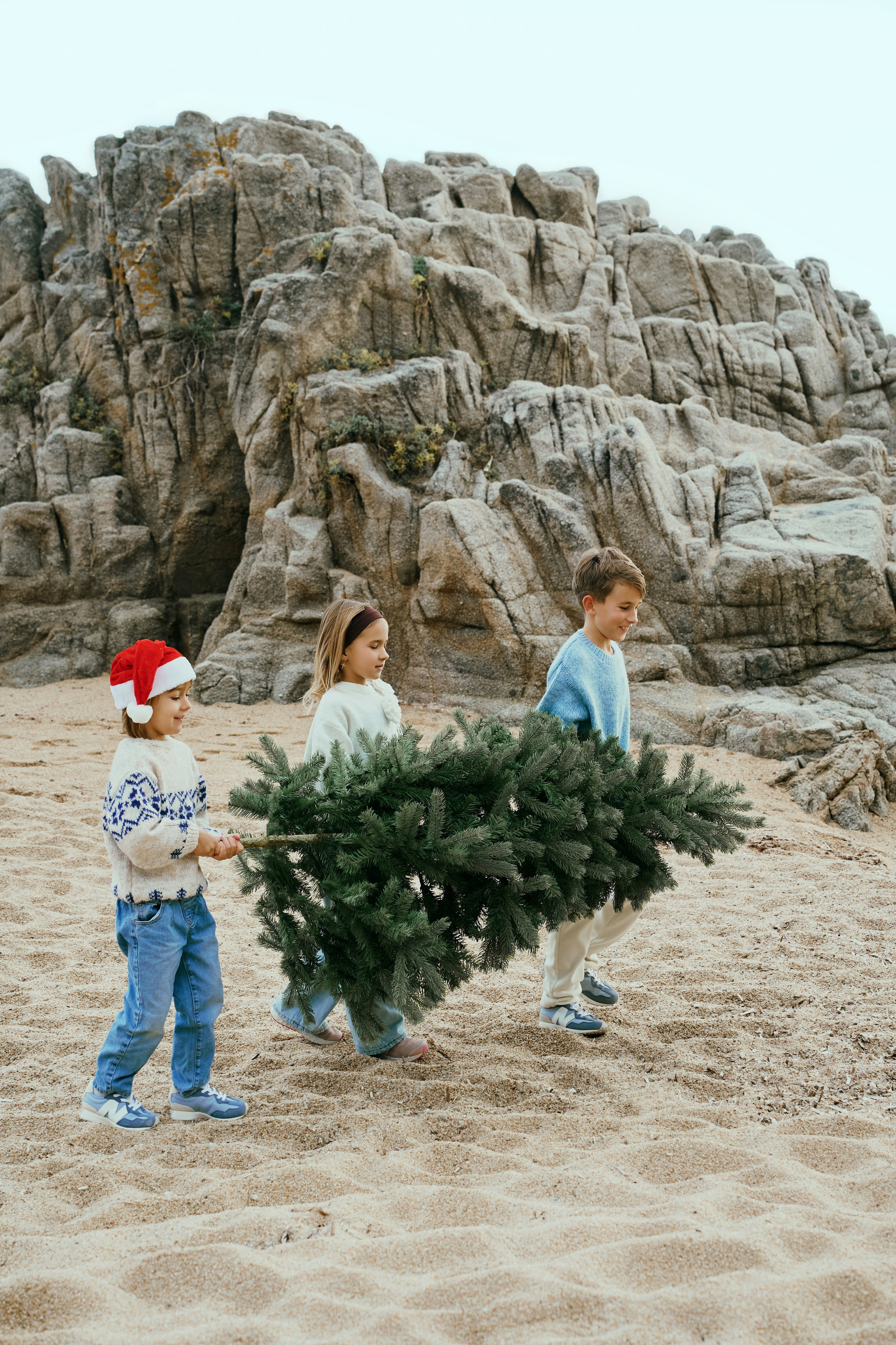 Рождество на пляже. Такие разные, любимые. Фотограф в Барселоне Жанна Захарченко