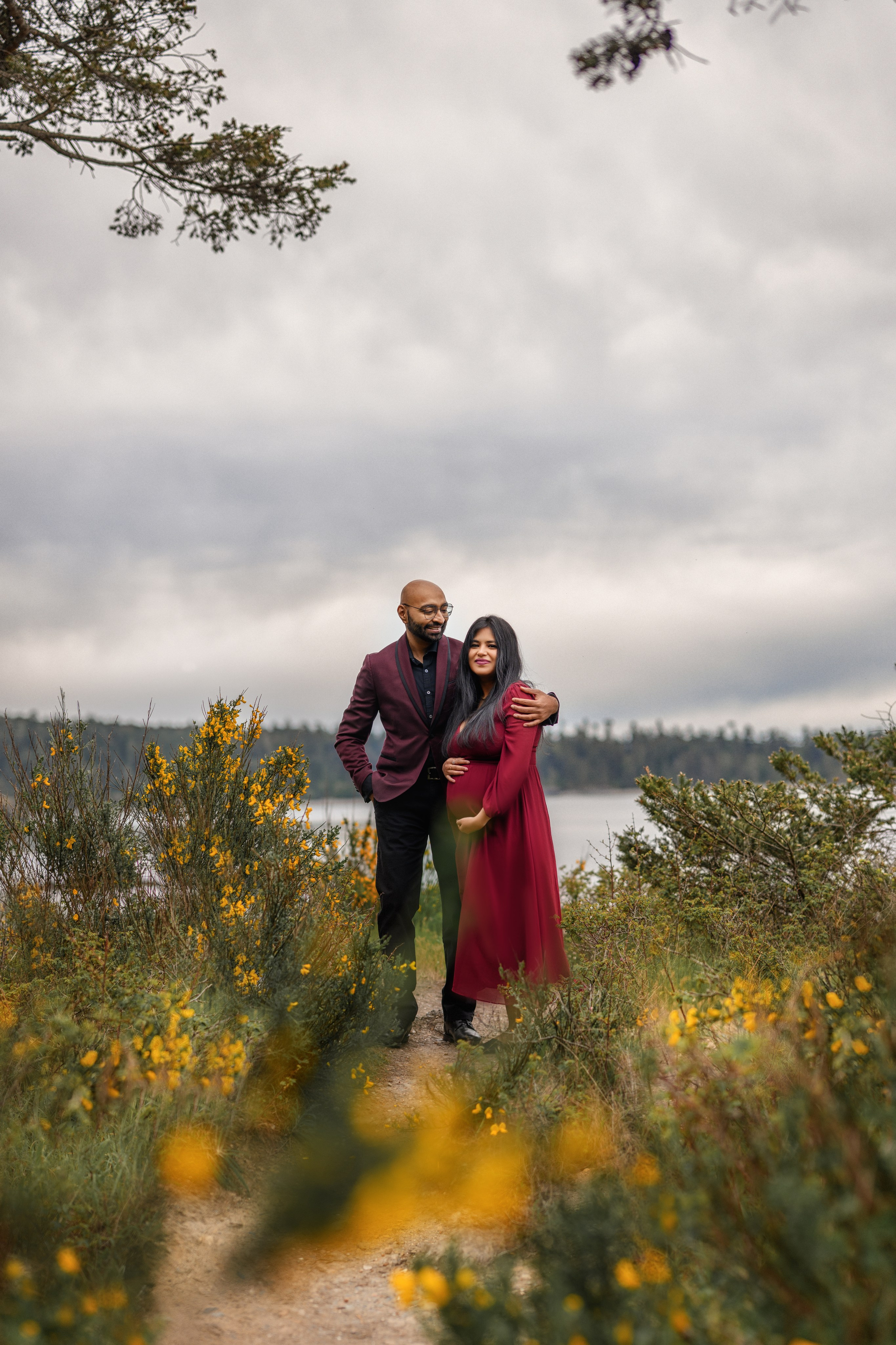 Azra & Akil. Wedding & family photography in Seattle area. Helen Michelle photographer