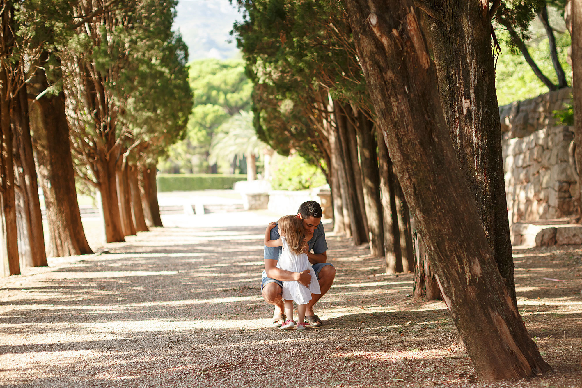 Milocer ve Sveti Stefan Montenegro'da aile fotoğrafı çekimi