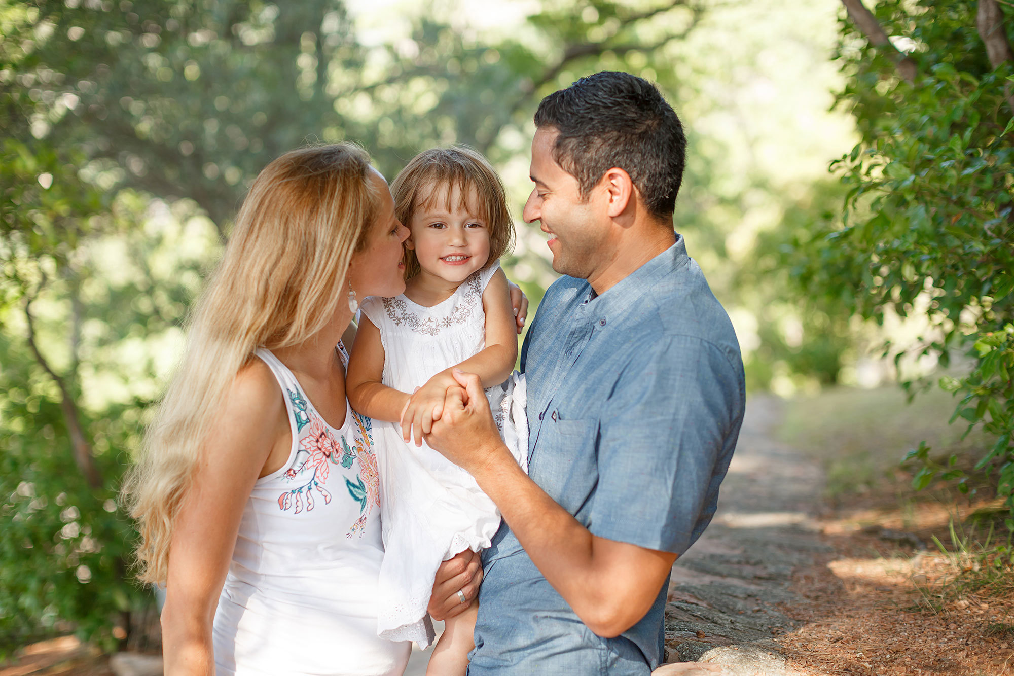 Milocer ve Sveti Stefan Montenegro'da aile fotoğrafı çekimi