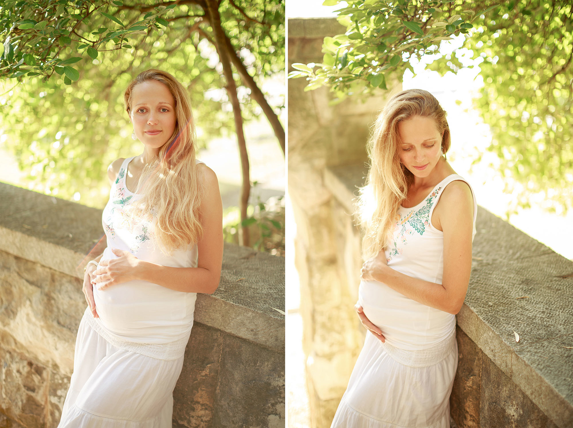 Milocer ve Sveti Stefan Montenegro'da aile fotoğrafı çekimi