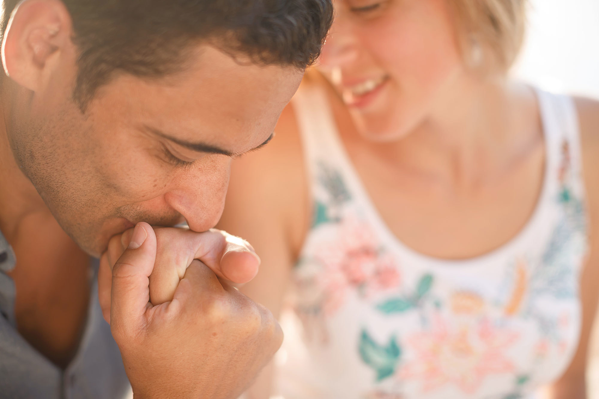 Milocer ve Sveti Stefan Montenegro'da aile fotoğrafı çekimi