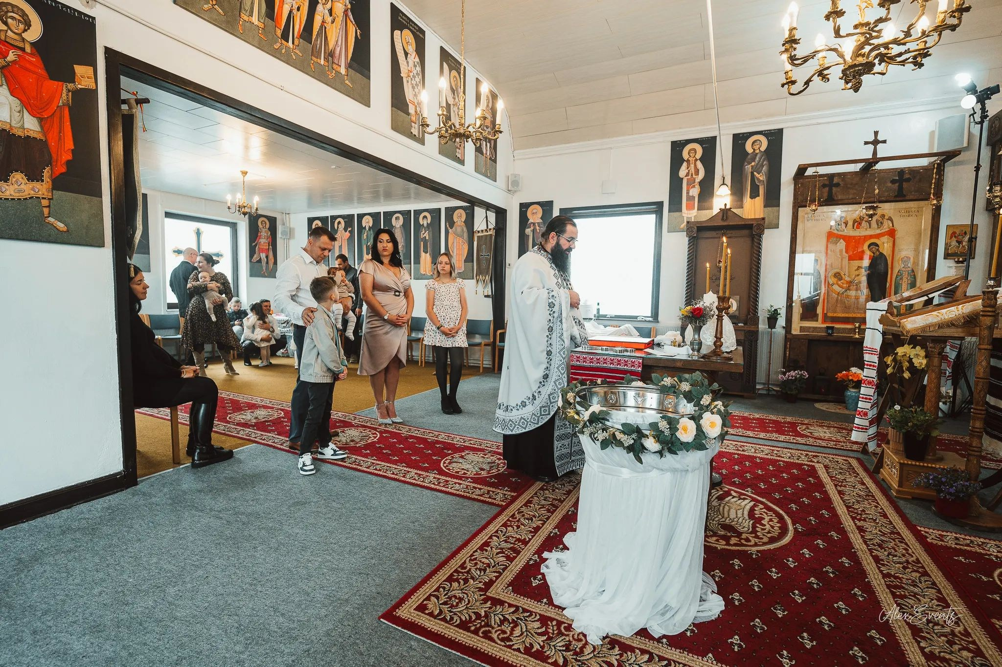 Brianna' baptism — Agerbæk Church. AlexEvents | Wedding and Baptism Photographer & Videographer in Denmark and Germany