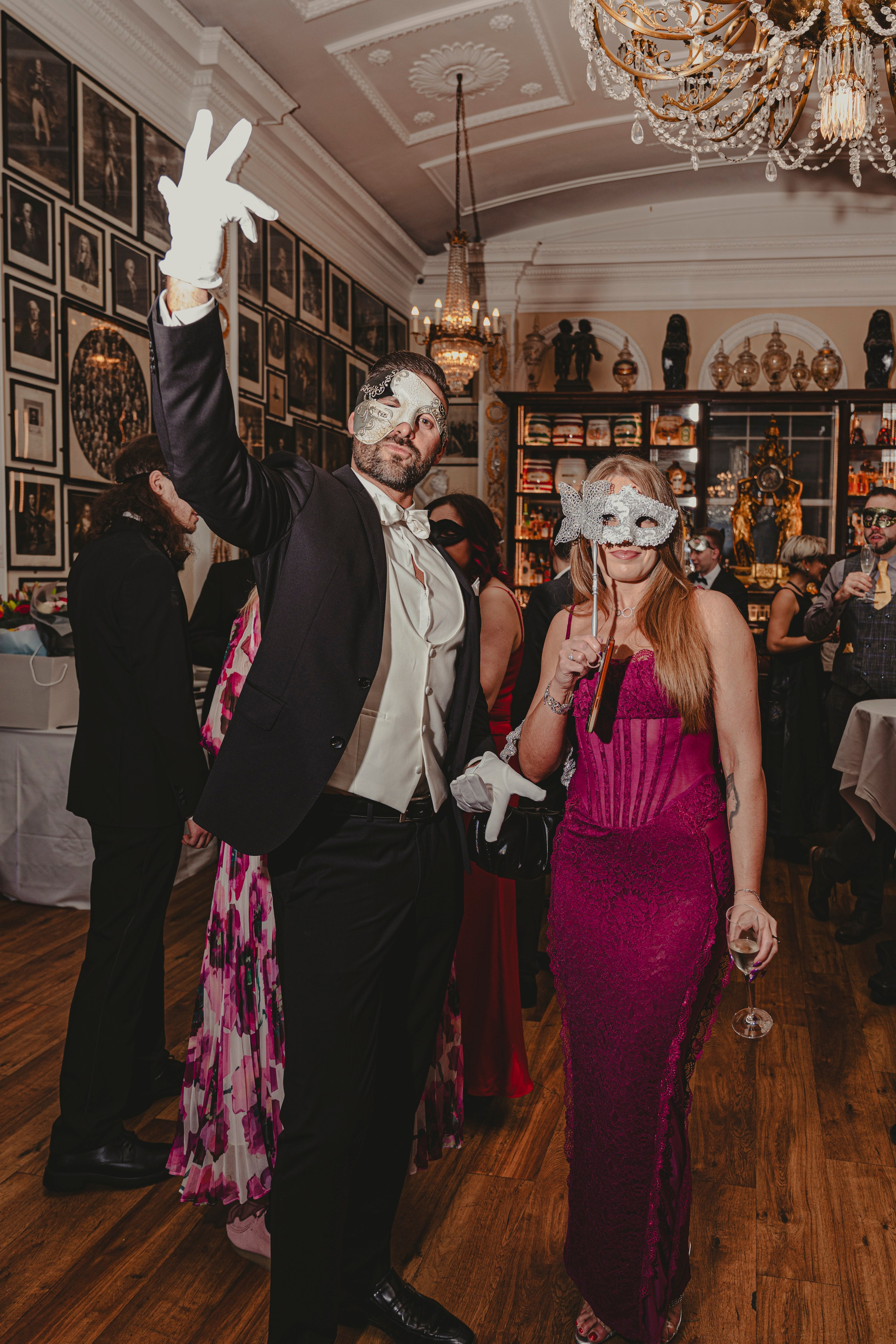 Masquerade ball. Tonya Kyrylenko photographer in London