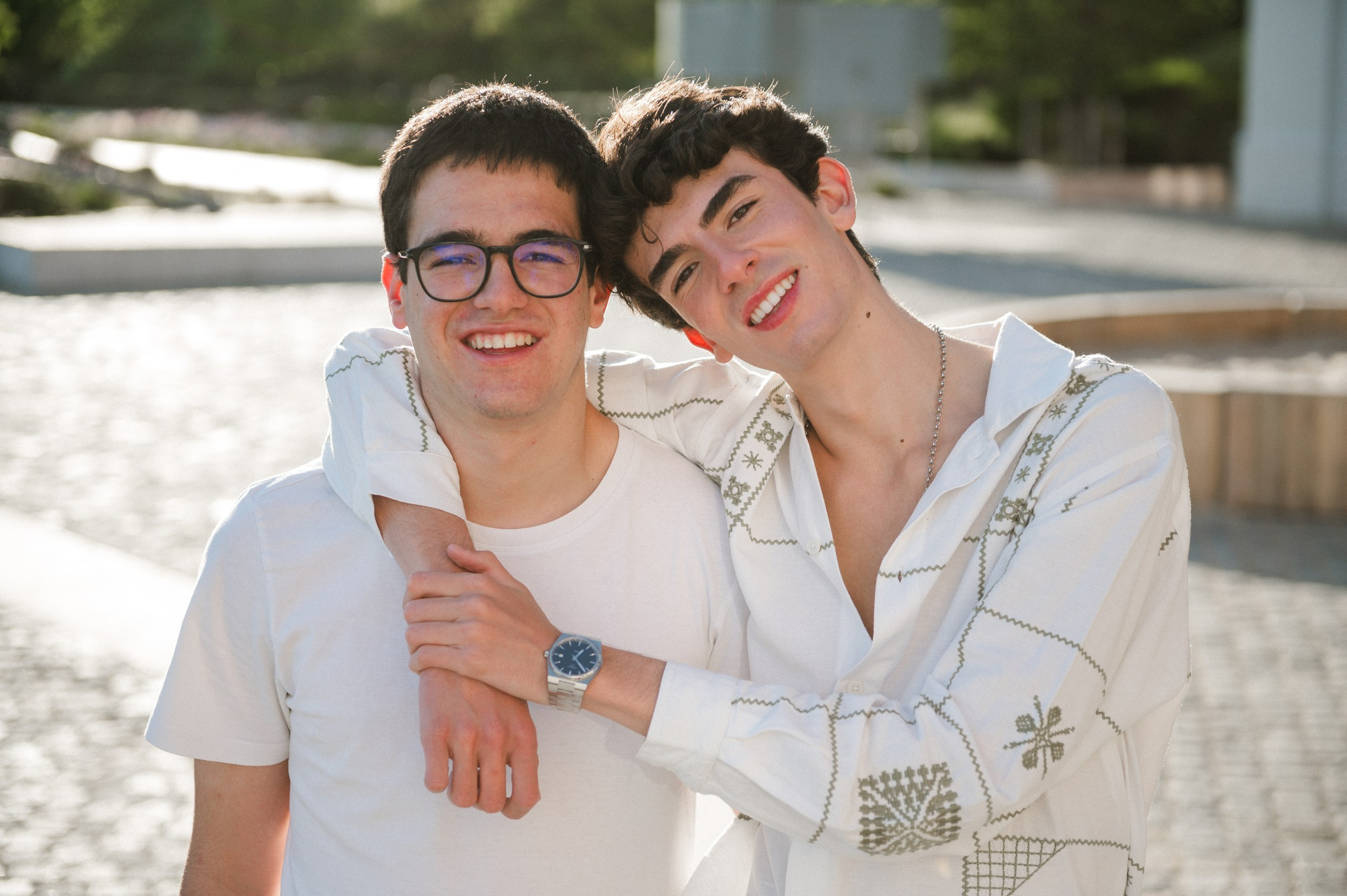 family photo session in Lisbon, MAAT