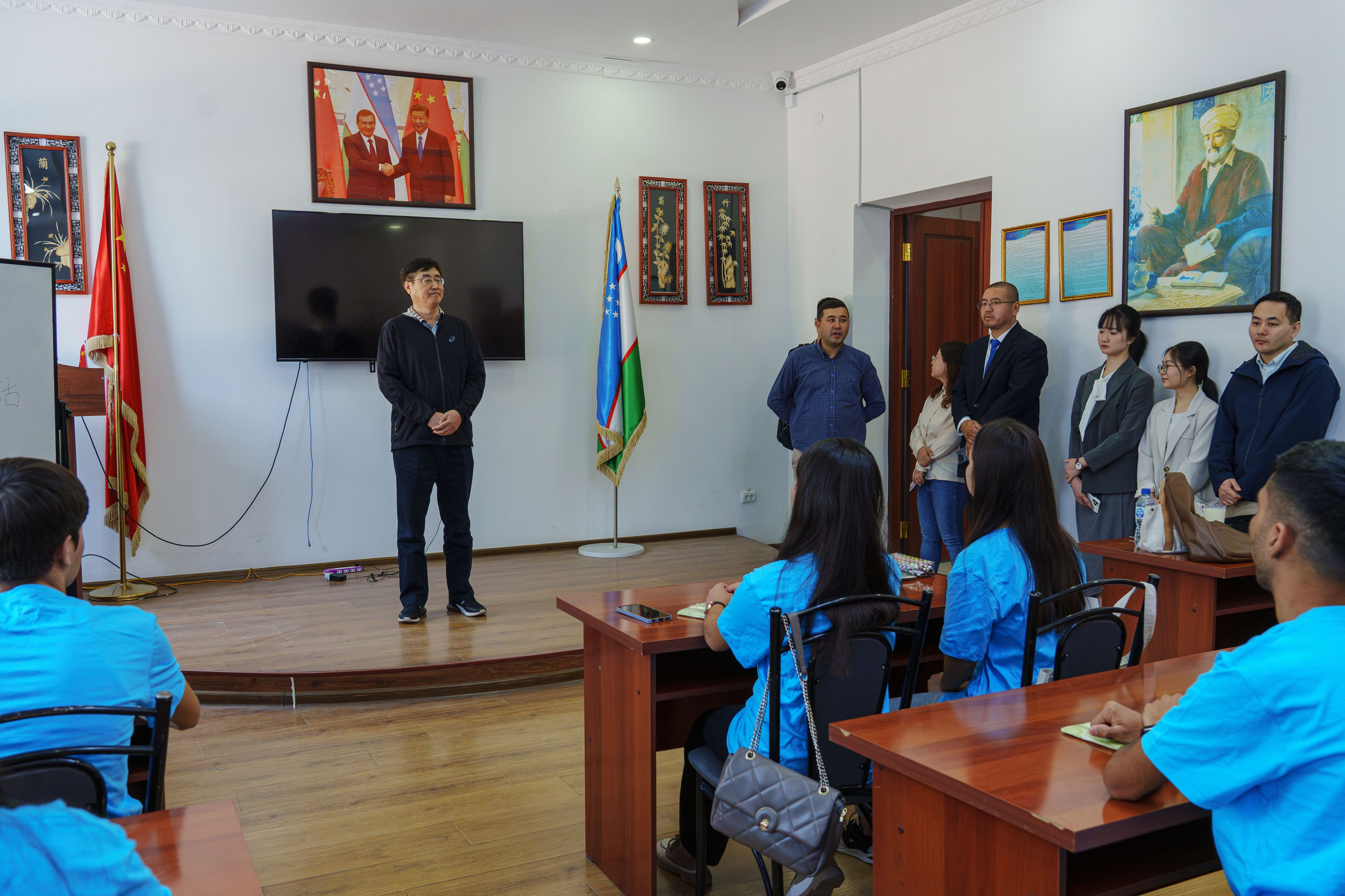 Делегация Синьхуа. Георгий Намазов | Фотограф в Ташкенте