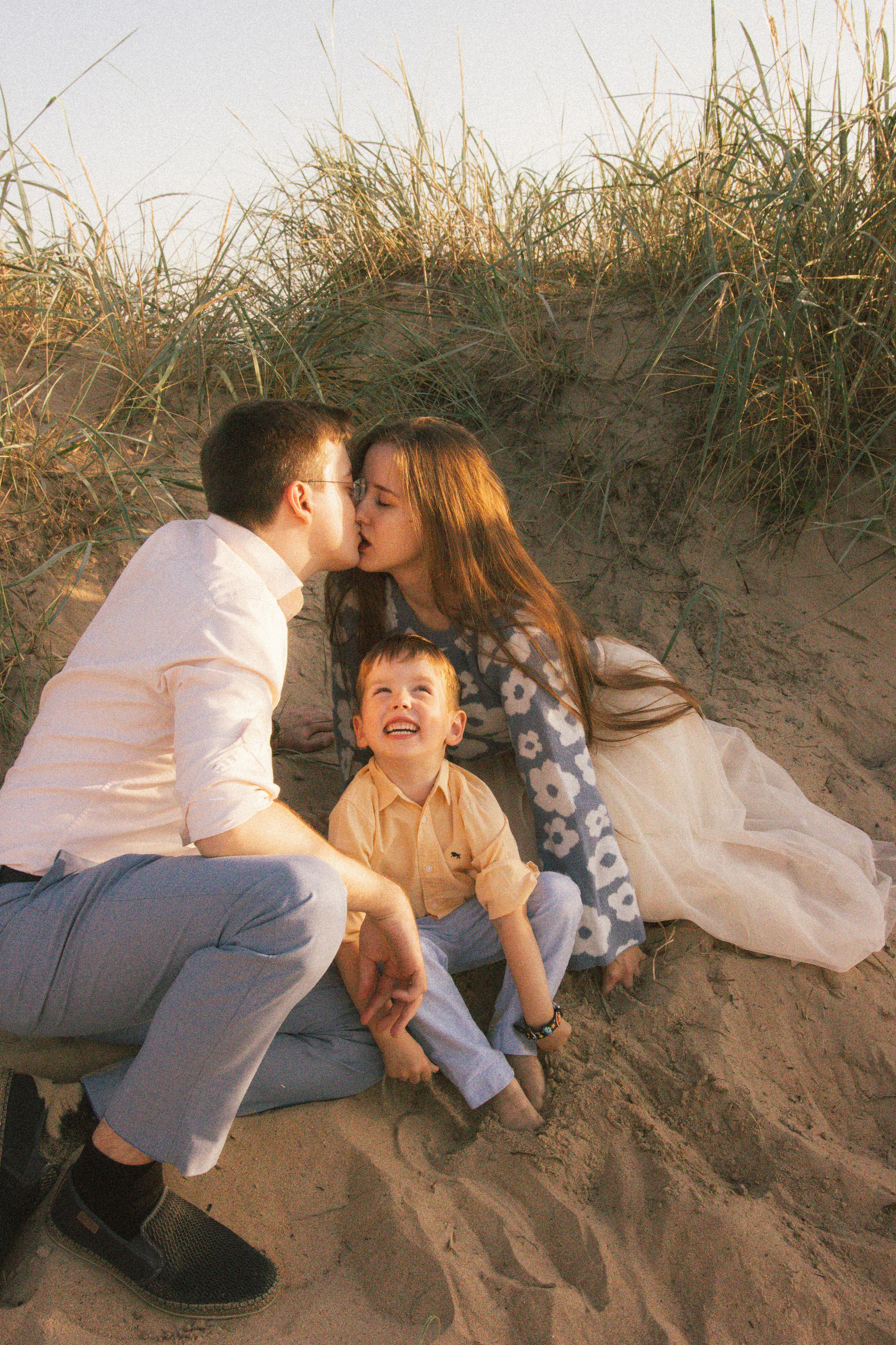 Warm evening in Falkenberg. Photographer in Gothenburg Aleksandra Stroganova
