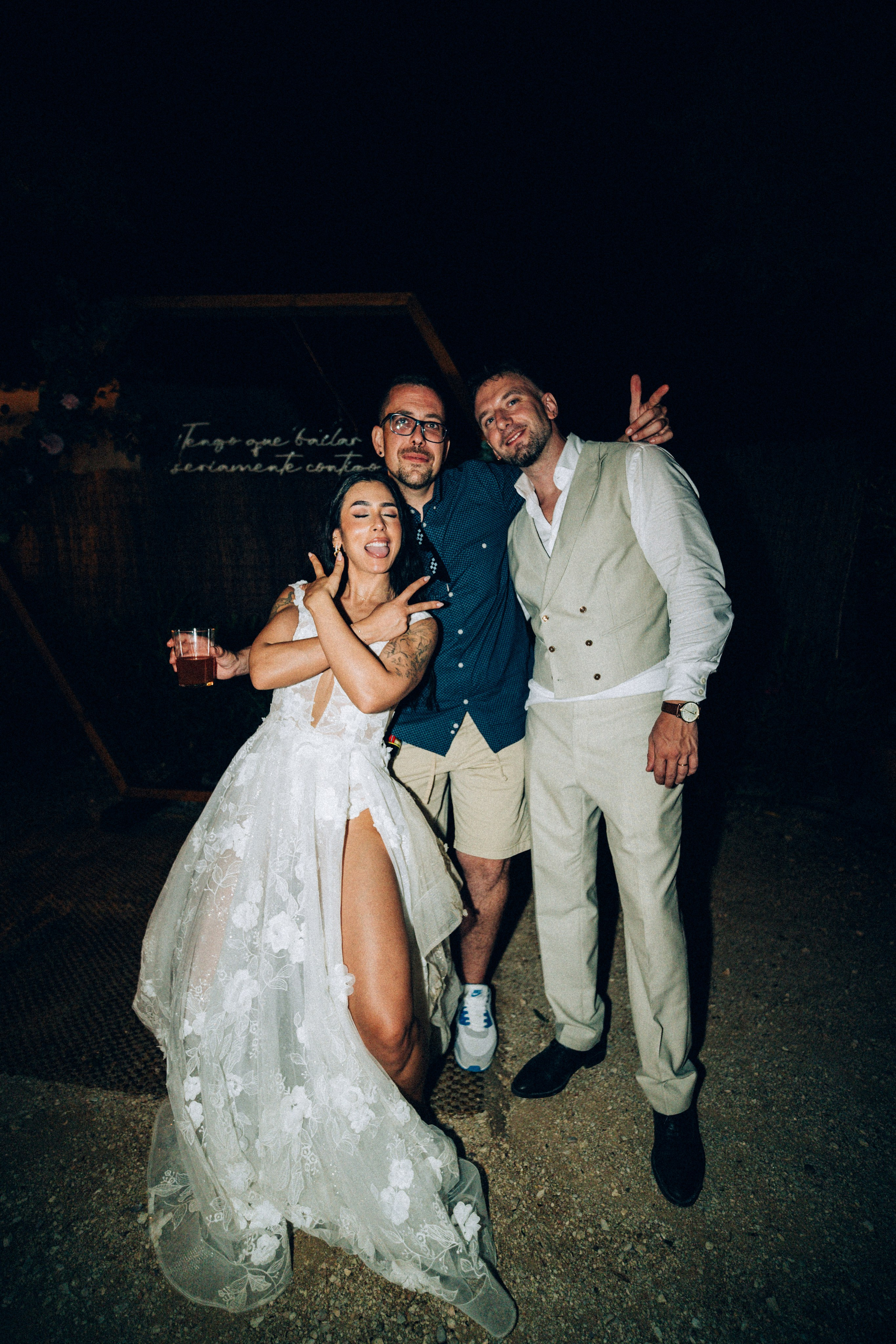 Nerea y Samuel. Christian García