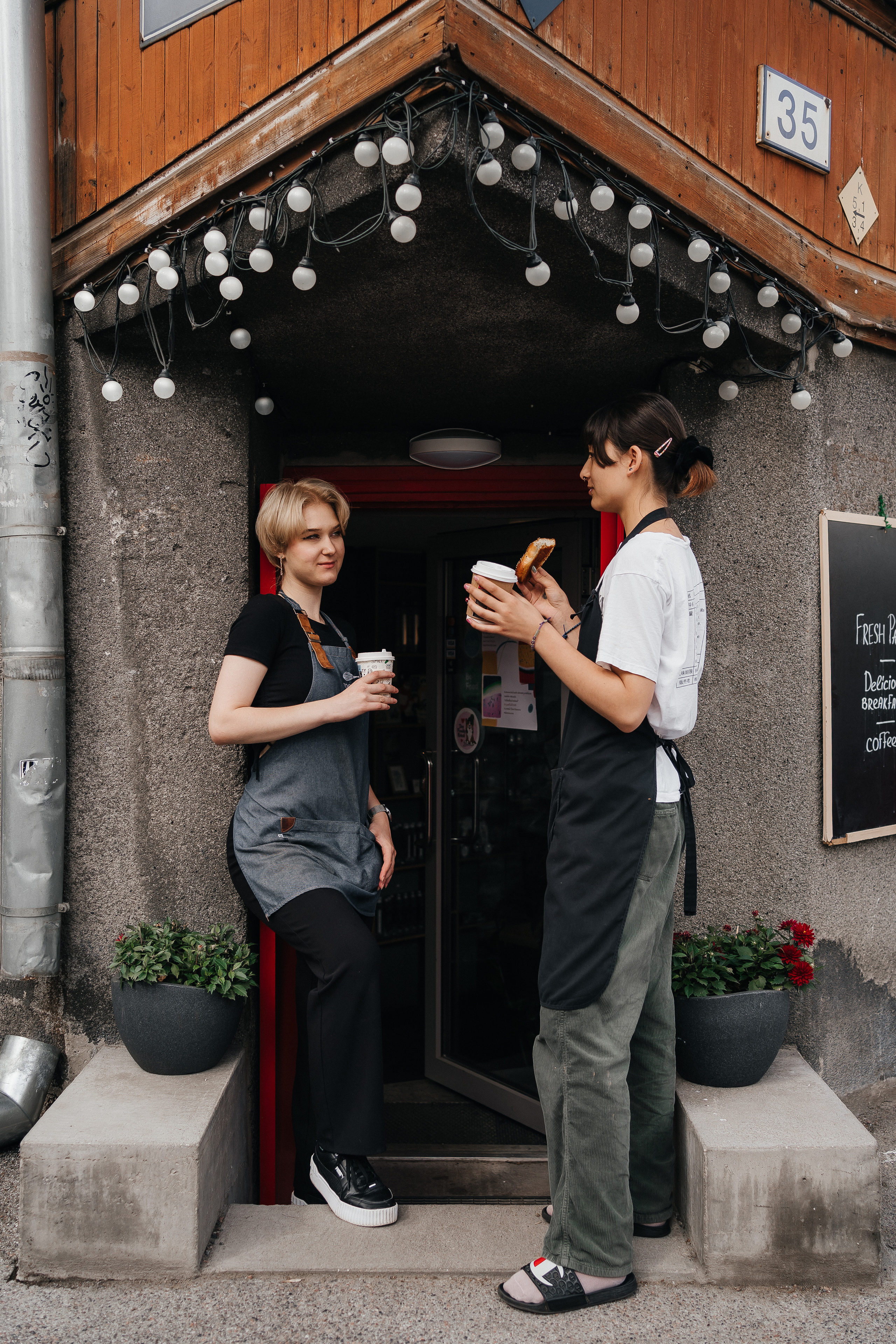 Cafe T35 kalamaja. Fotograaf Tatjana Otter