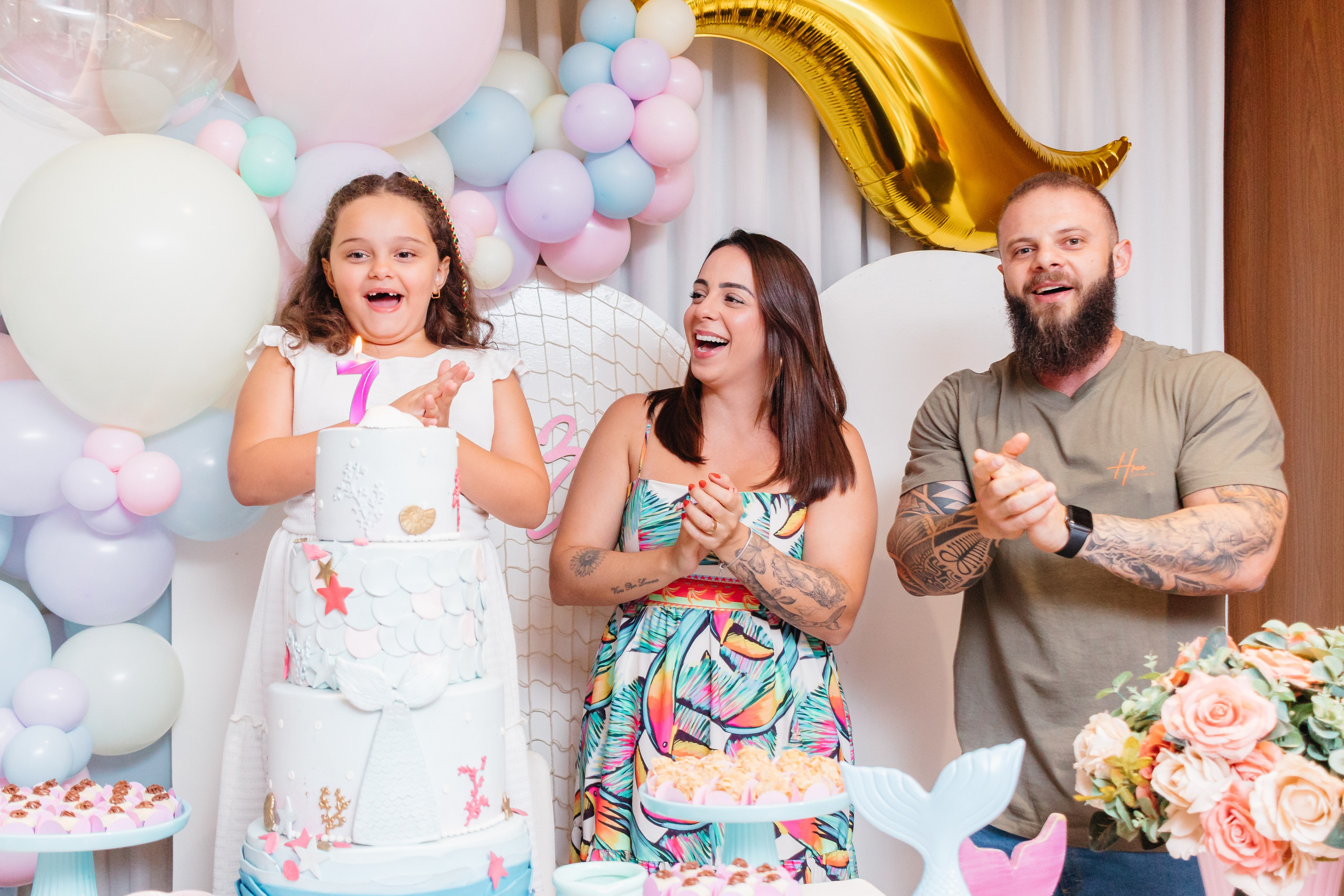 Eliza — Aniversário 7 anos. Principal