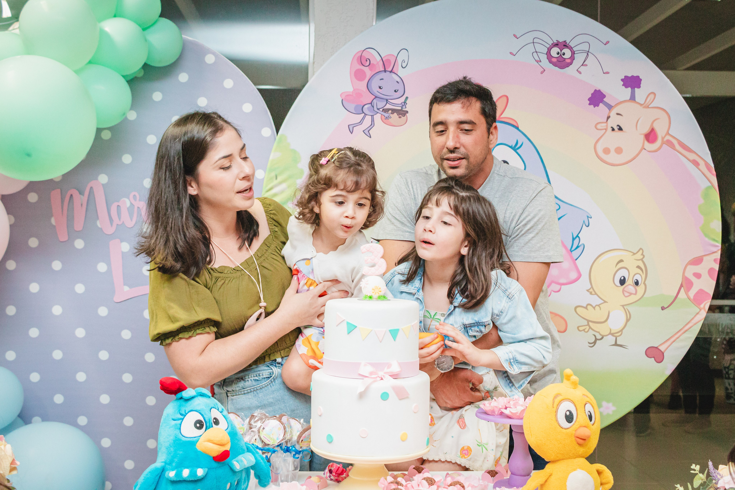 Maria Luiza — Aniversário 3 anos. Principal