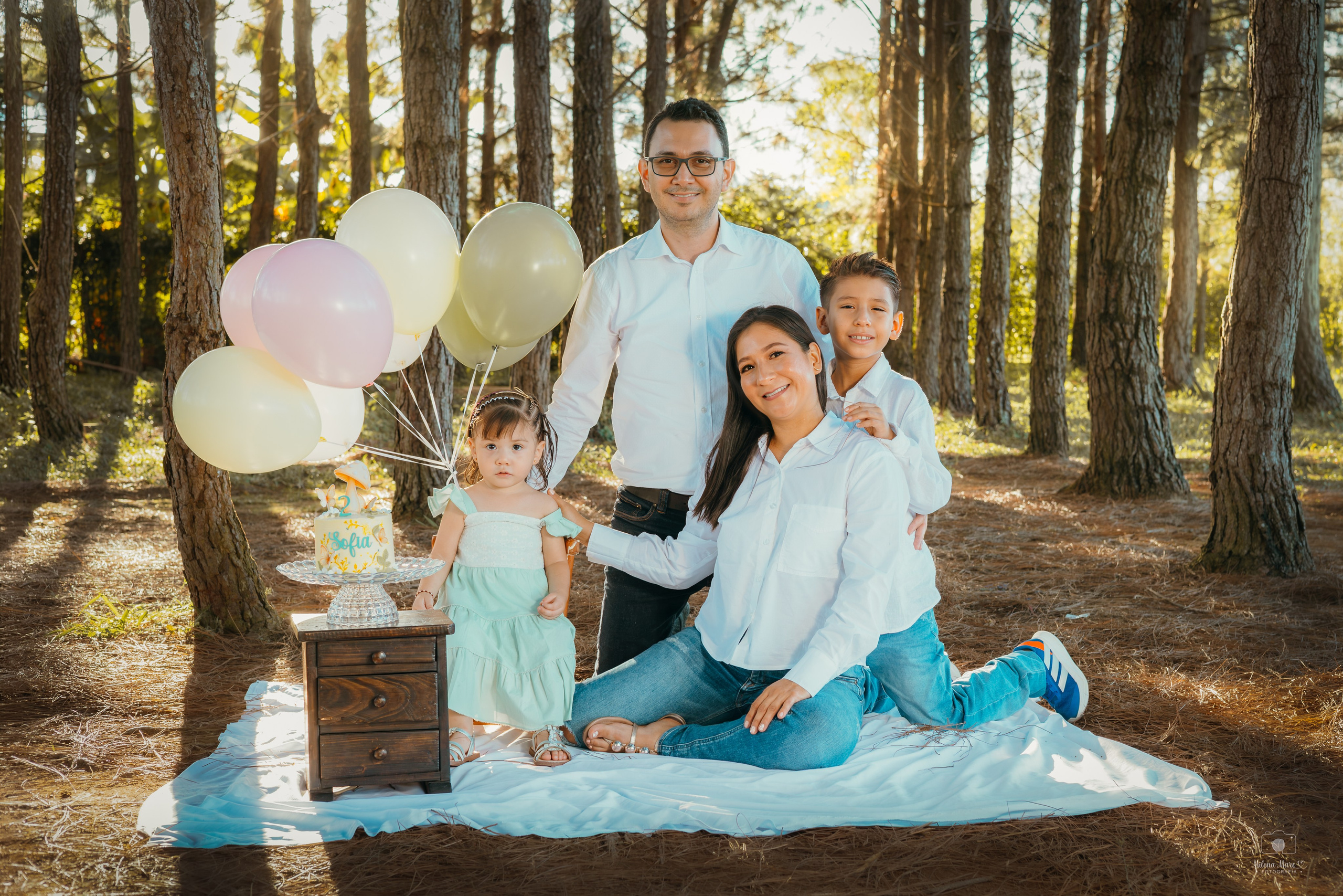 SESIÓN DE FOTOS DOS AÑOS. Milena Maro Fotografía: estudio profesional en Acacías, Meta. Retrato familiar, infantil, maternas, eventos y empresas