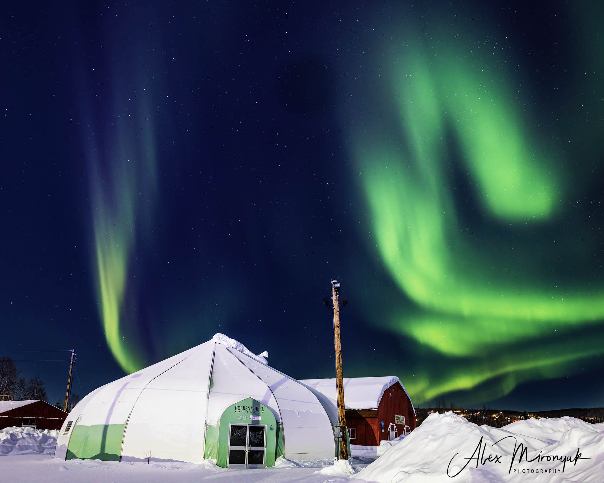 Chasing the Aurora Borealis. Alex Mironyuk Photography