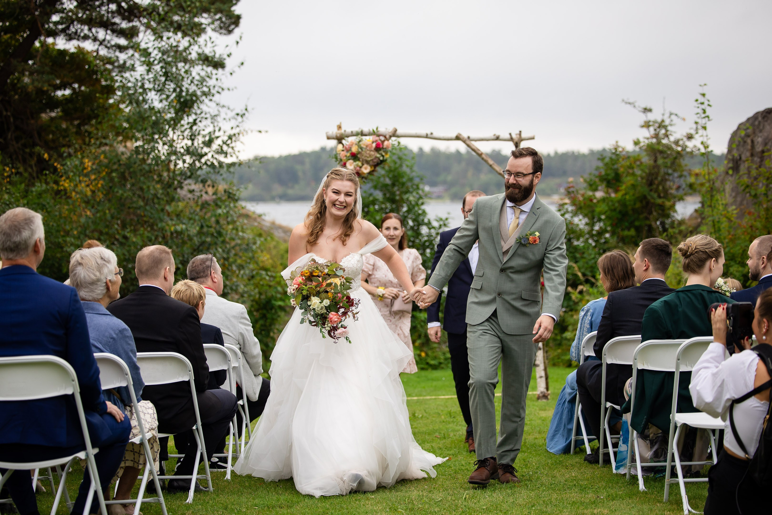 Bryllupsfotografering på Tromøya i Arendal. Bryllupsfotograf i Oslo og Rogaland — Meisal Media