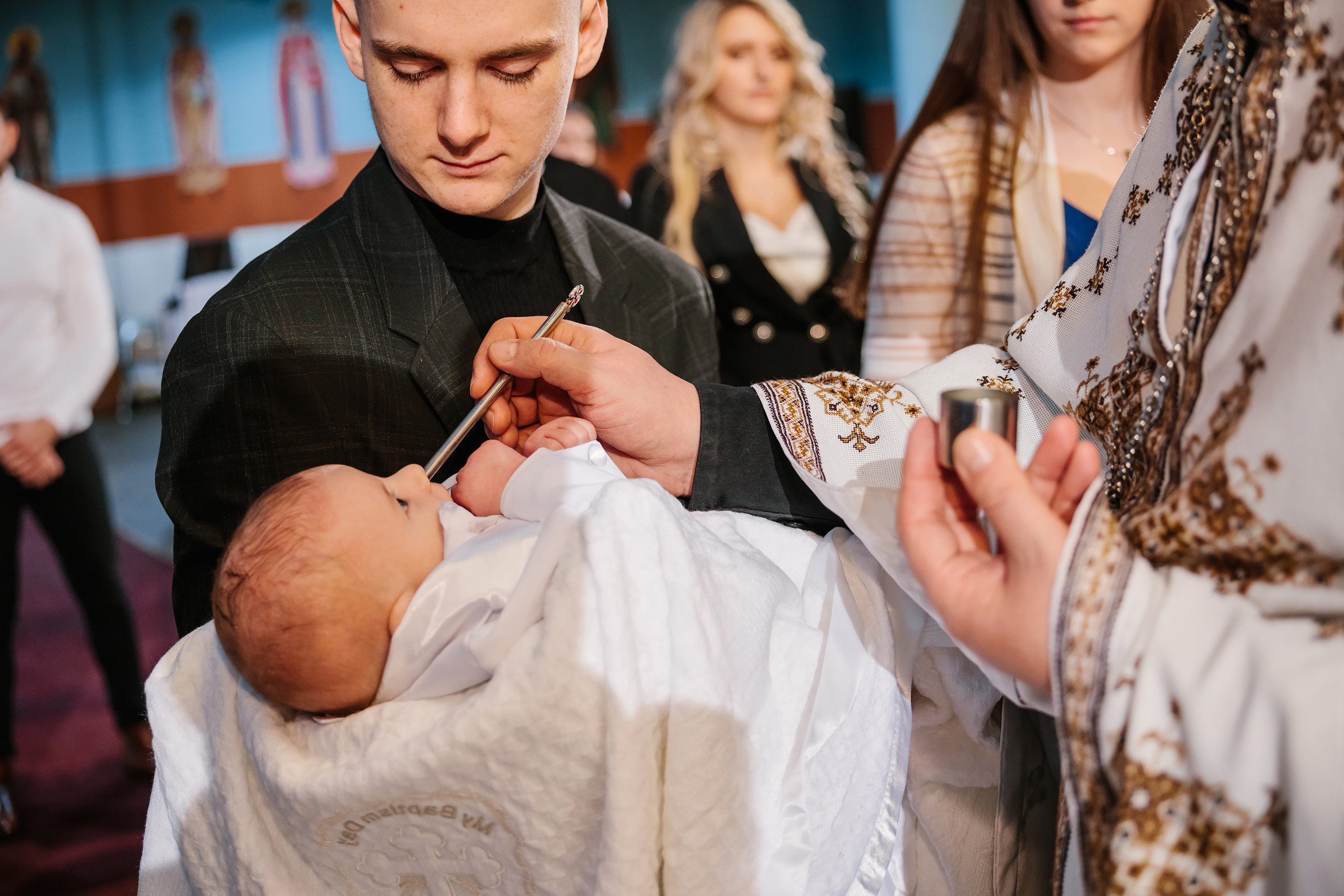 01.29.2022 Christening. Wedding family event photographer in Chicago Nick Yushevich