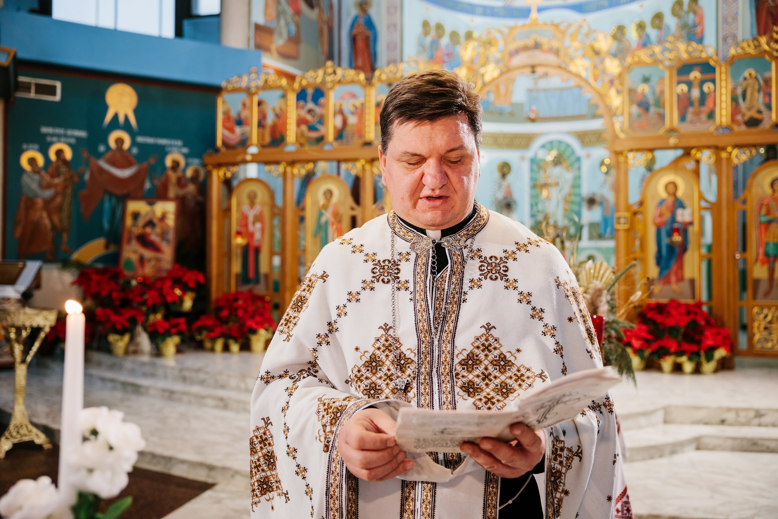 01.29.2022 Christening. Wedding family event photographer in Chicago Nick Yushevich