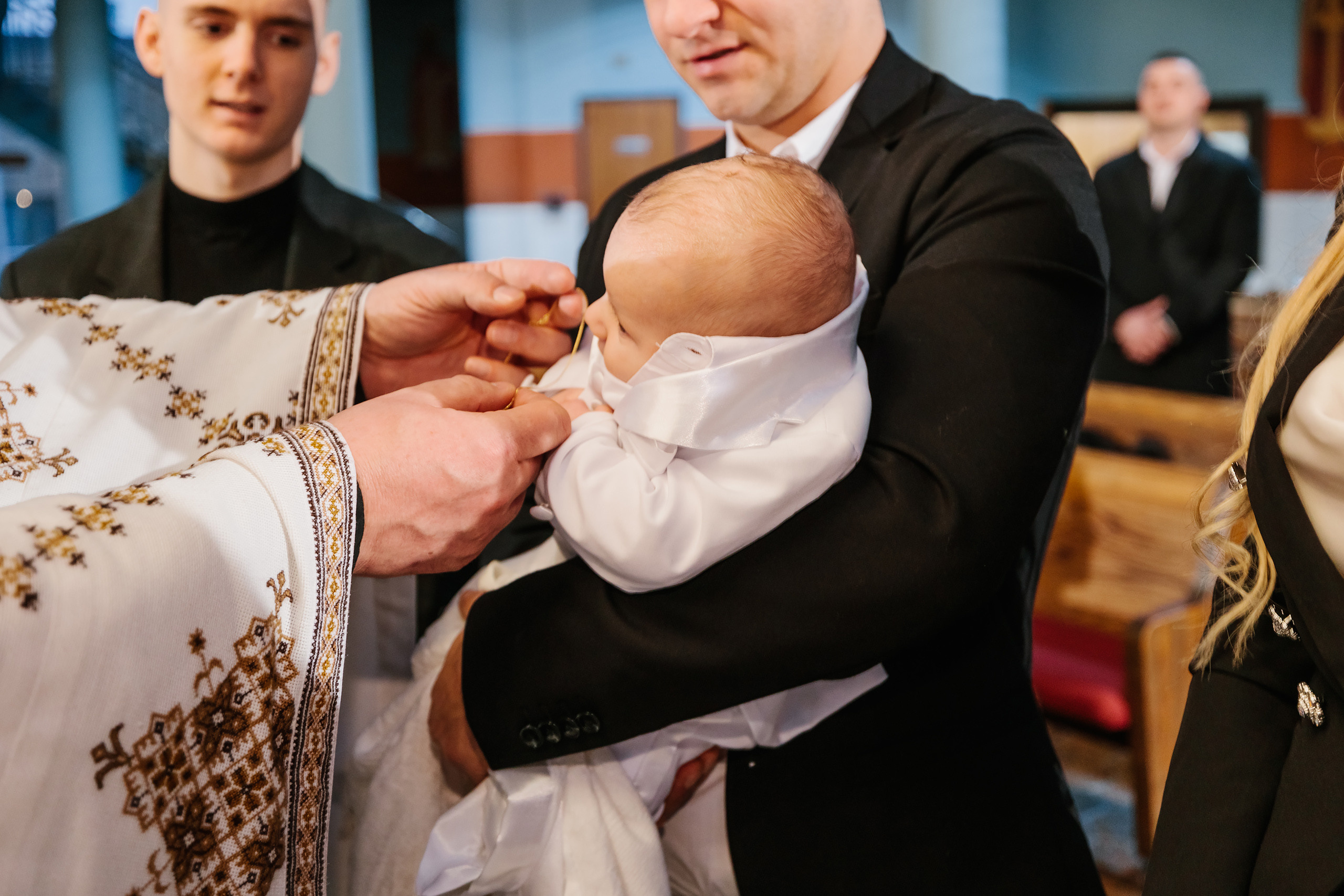 01.29.2022 Christening. Wedding family event photographer in Chicago Nick Yushevich