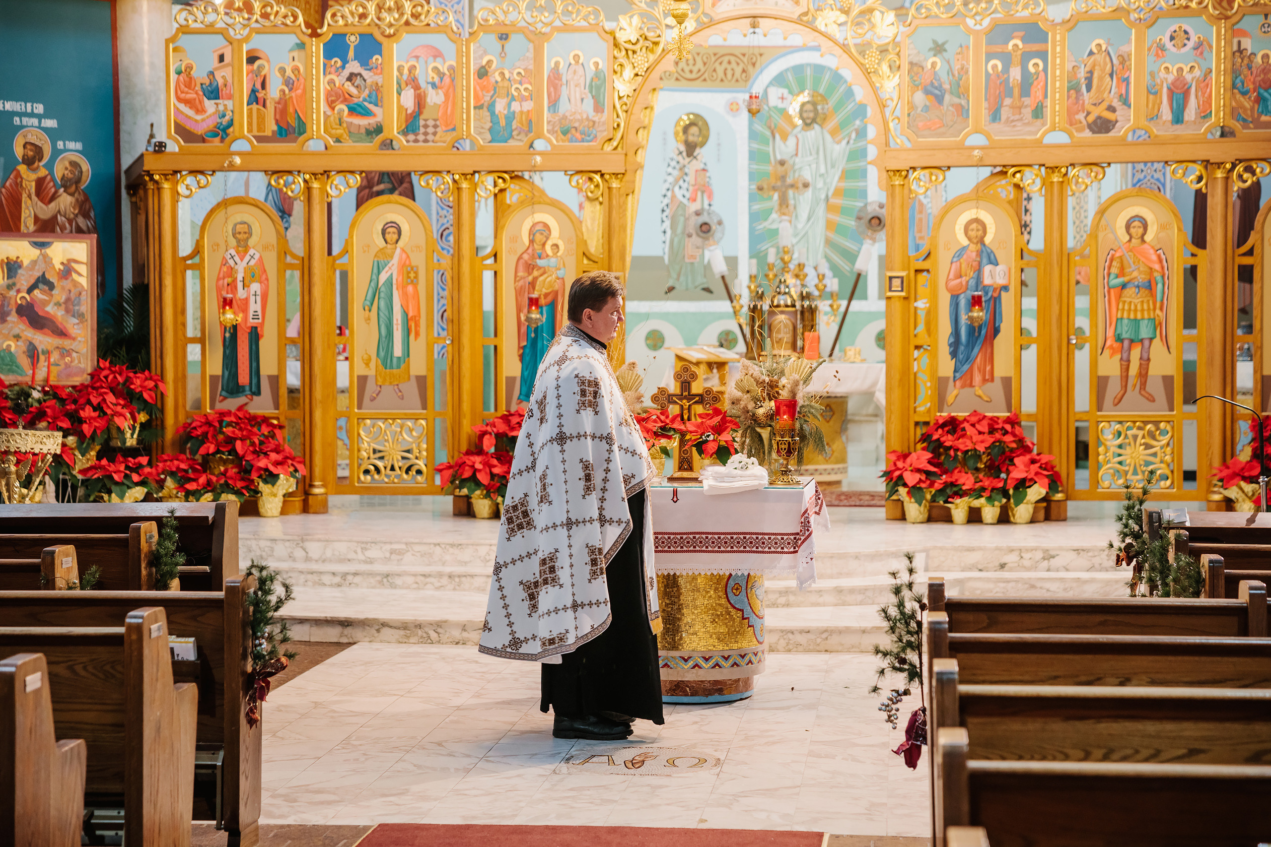 01.29.2022 Christening. Wedding family event photographer in Chicago Nick Yushevich